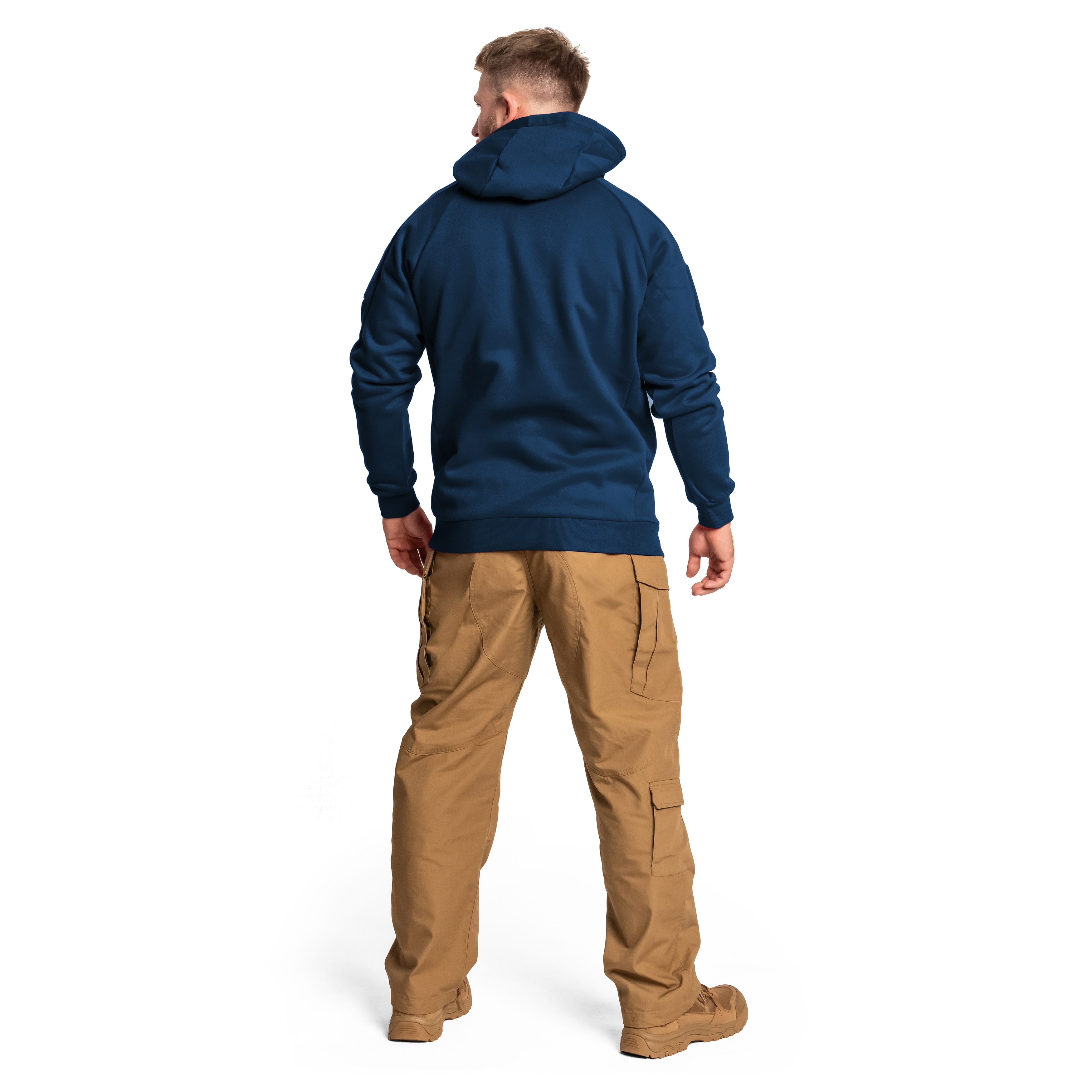 Helikon Urban Tactical Hoodie Lite Kangaroo pulóver - Blue