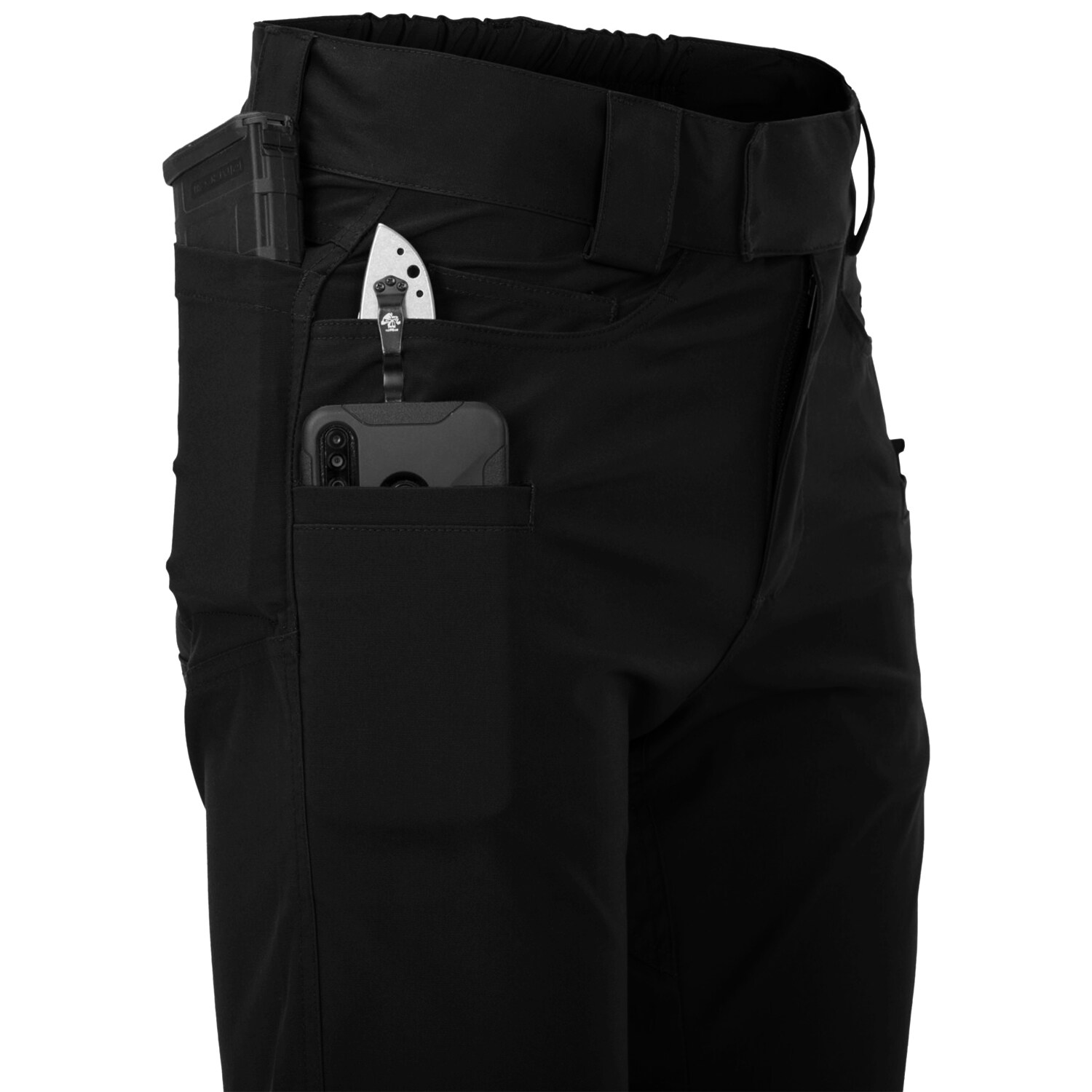 Helikon Greyman Tactical Shorts DuraCanvas rövidnadrág - Black