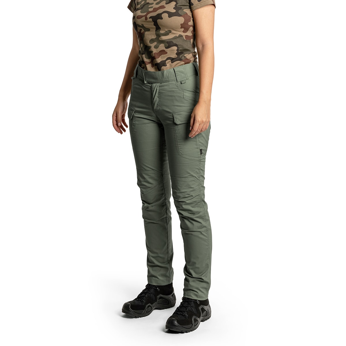 Helikon Women's UTP Resized PolyCotton Rip-Stop női nadrág - Olive Drab