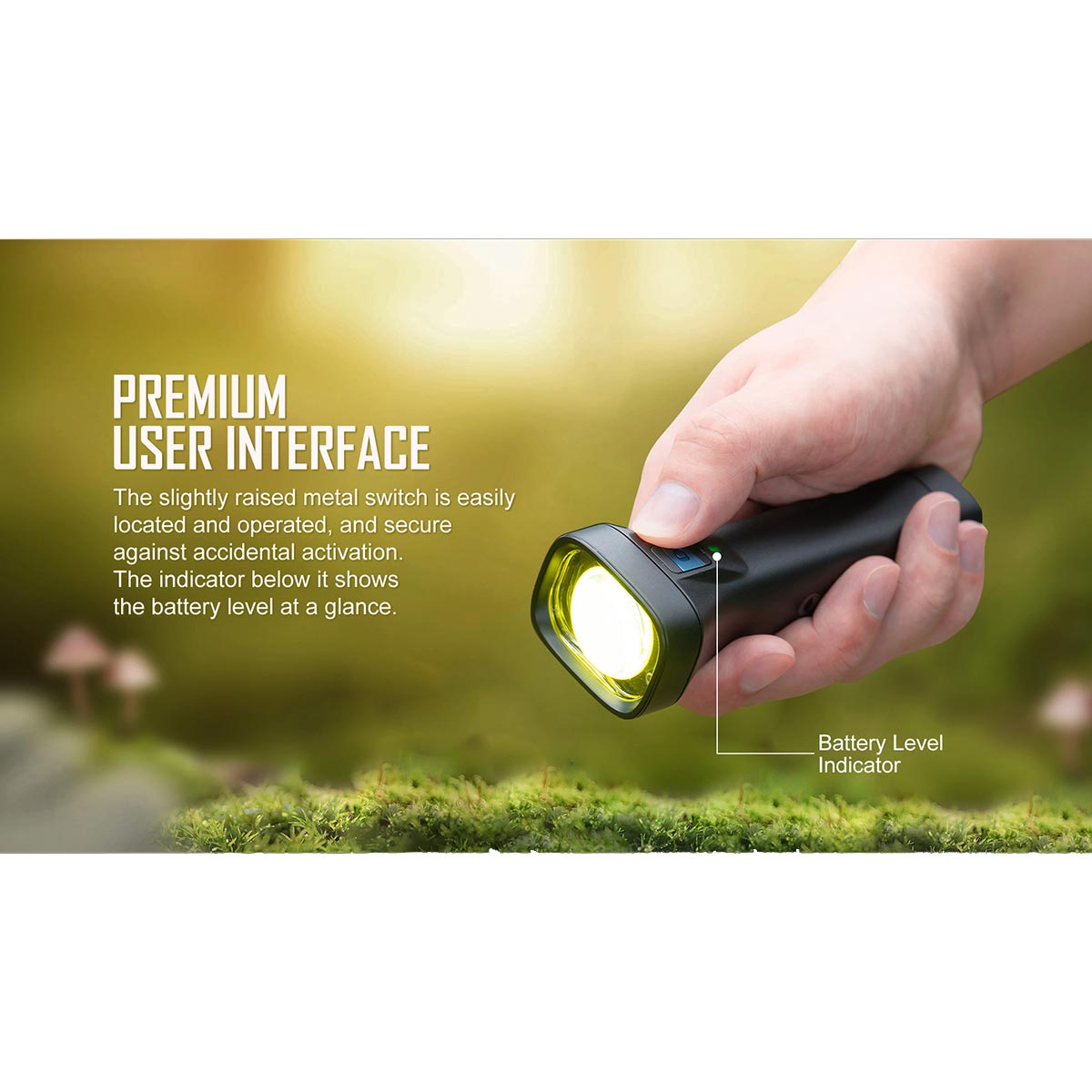 Olight Archer újratölthető zseblámpa - 1000 Lumen