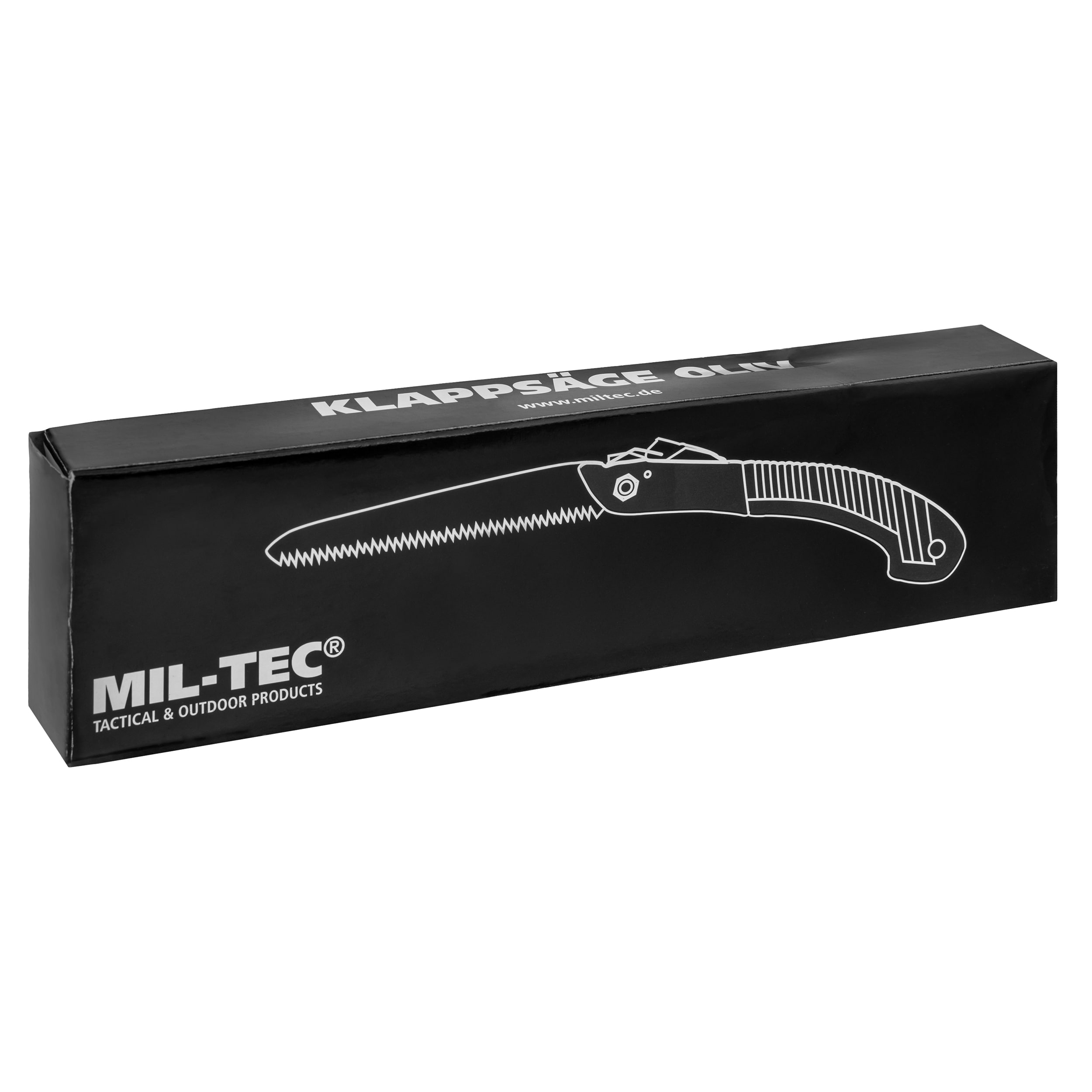 Mil-Tec összecsukható fűrész - szénacél - Black