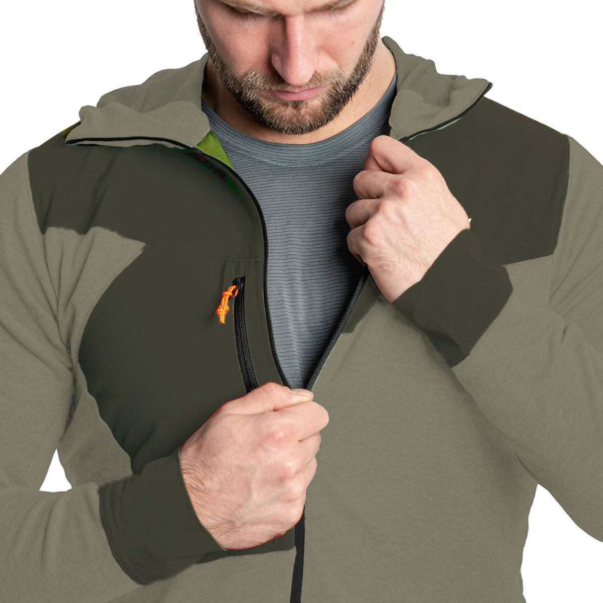 Salewa Puez 2 Dry pulóver -Dark Olive