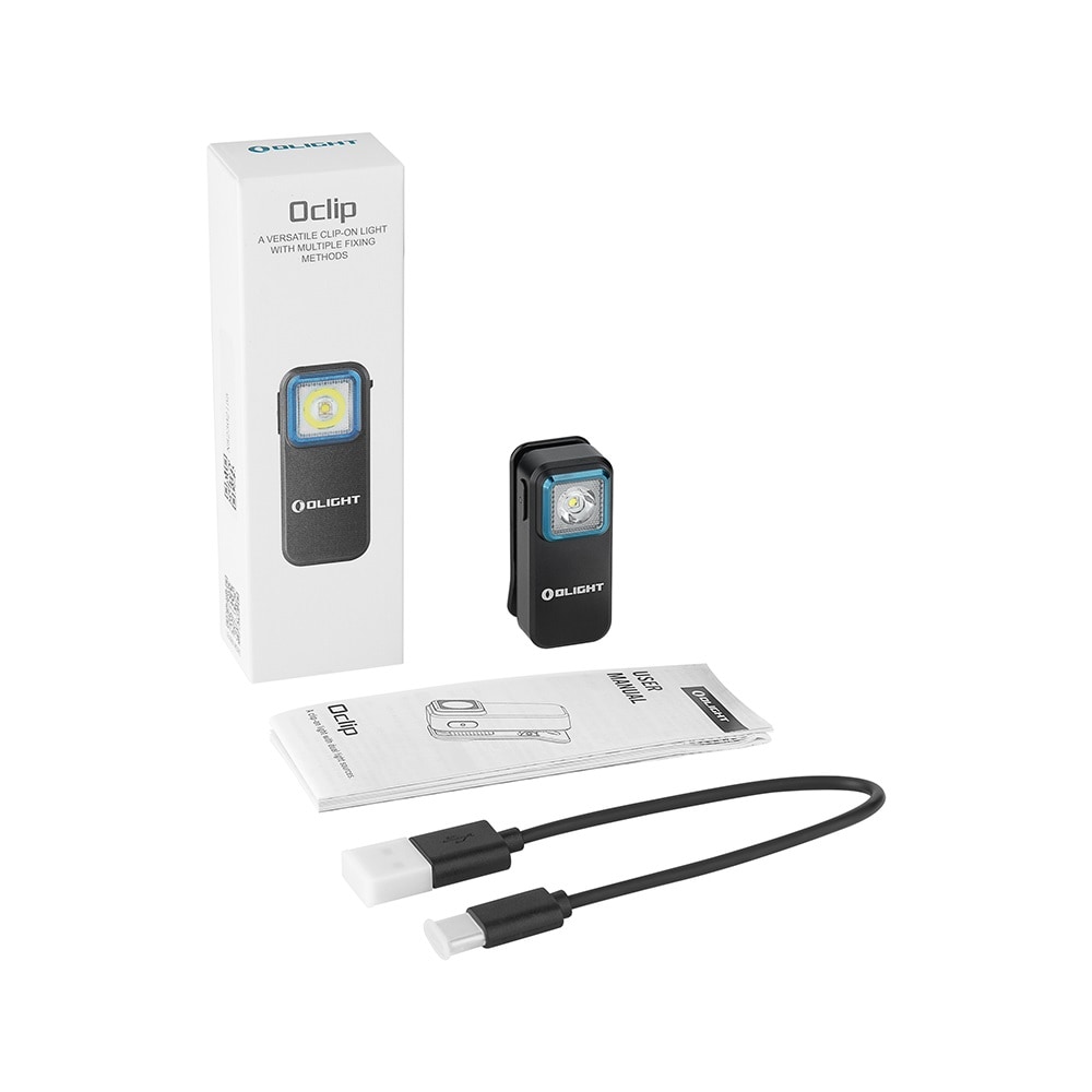 Olight Oclip újratölthető zseblámpa - 300 lumen