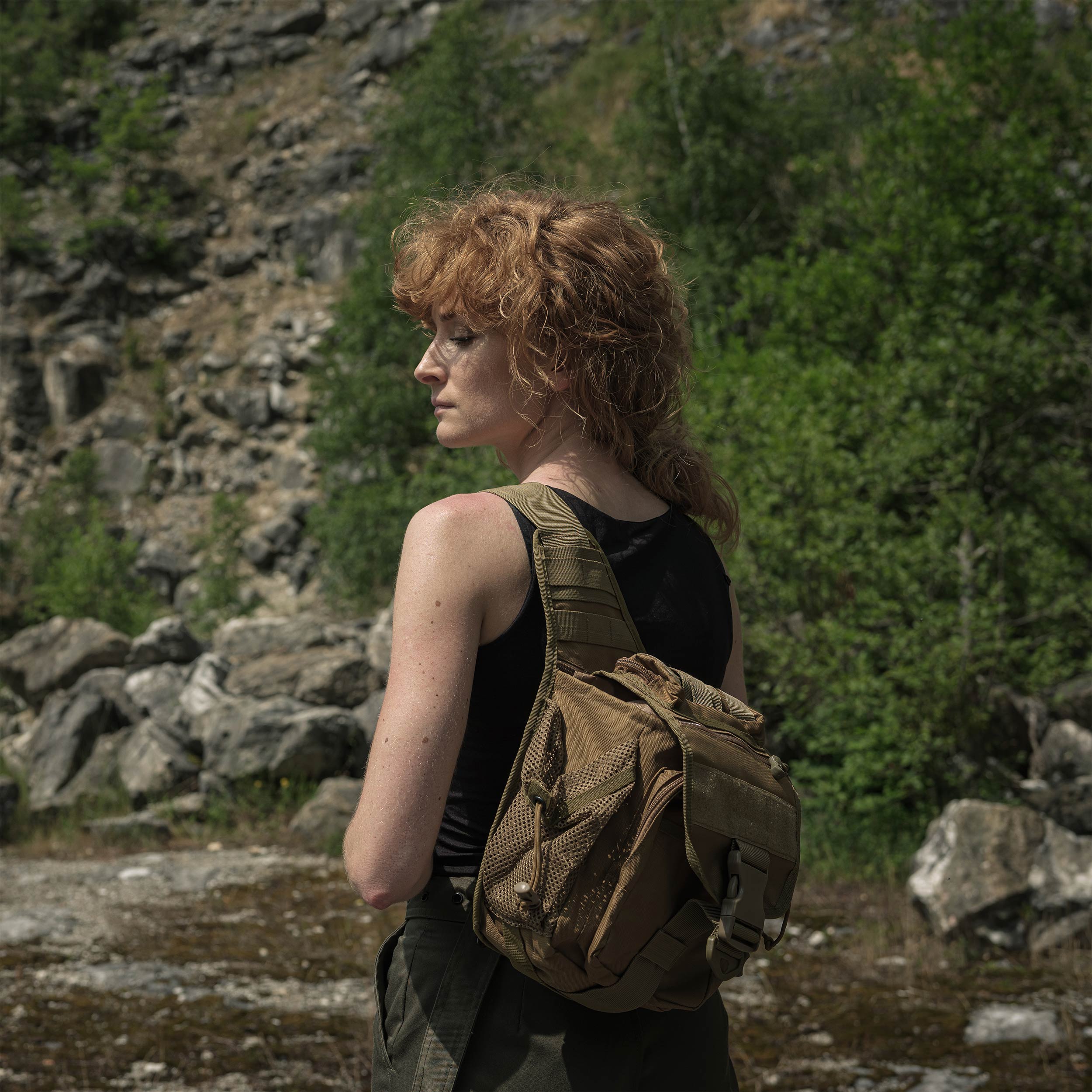 Badger Outdoor Hatchet táska - Coyote