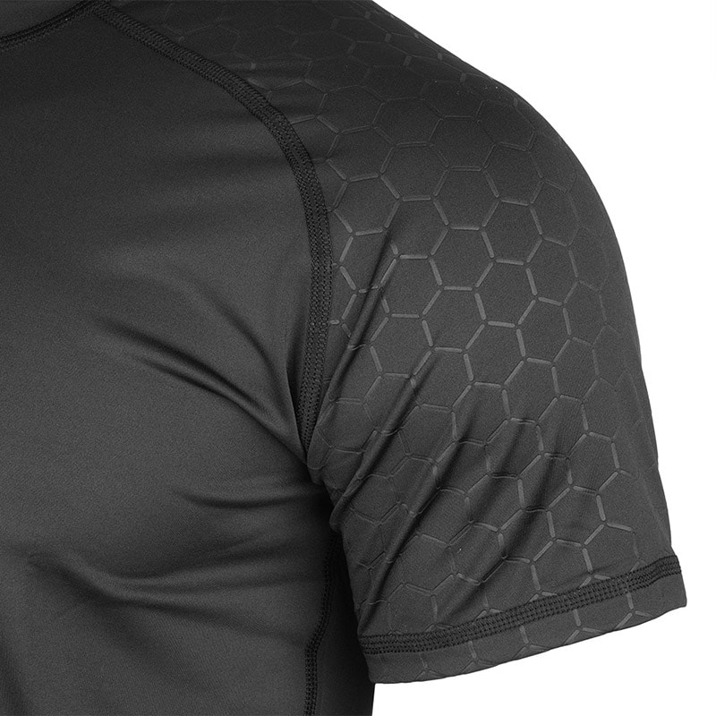 Rough Radical Stone thermoaktív póló - Fekete