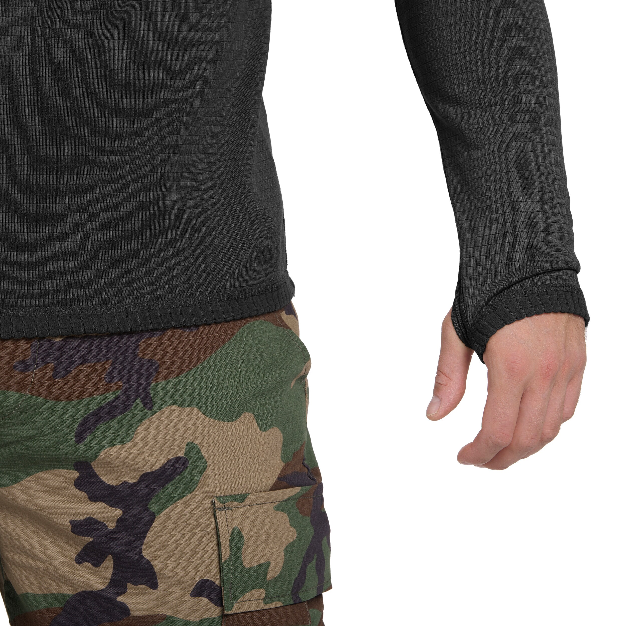 MFH US Level II GEN III thermoaktív póló - Black