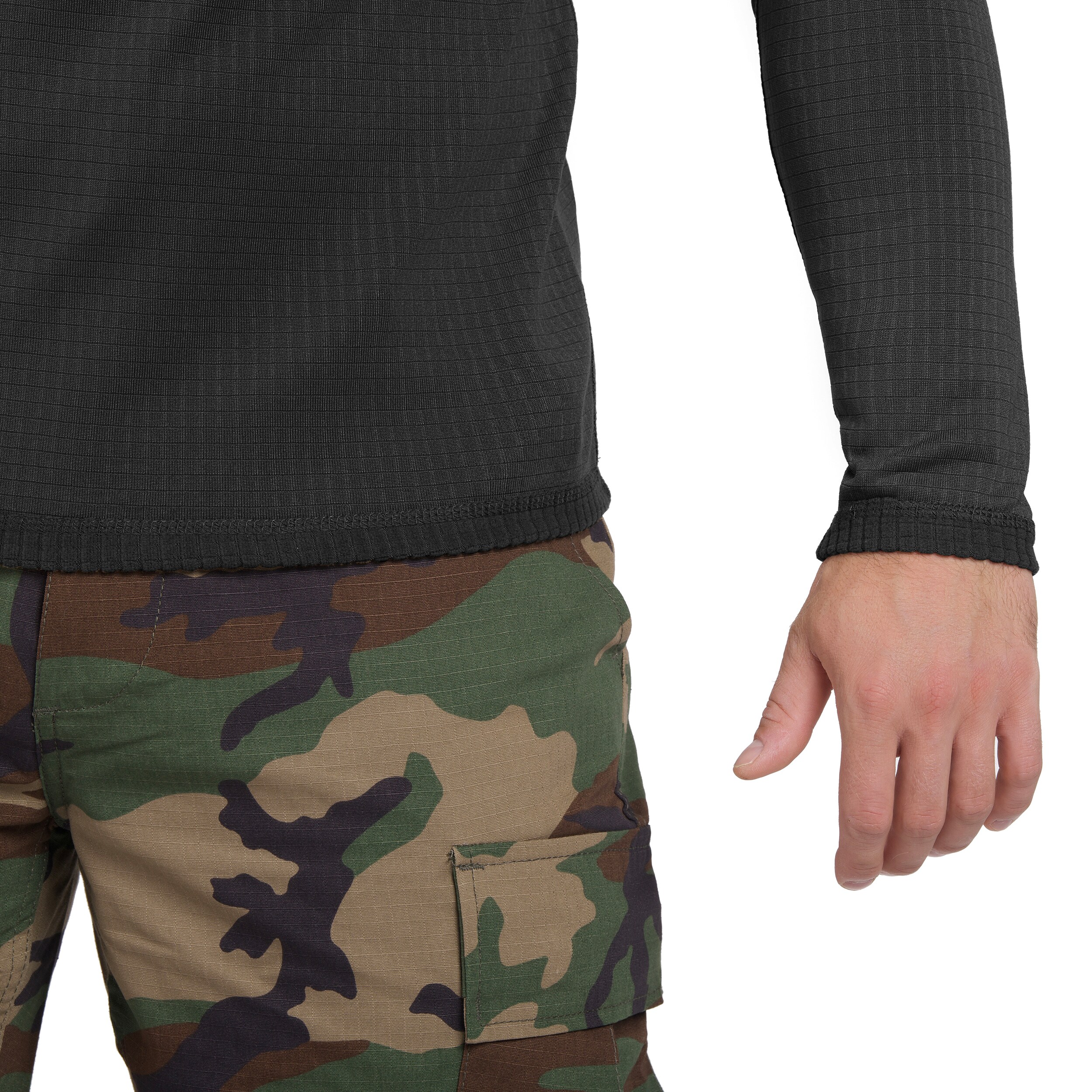 MFH US Level II GEN III thermoaktív póló - Black