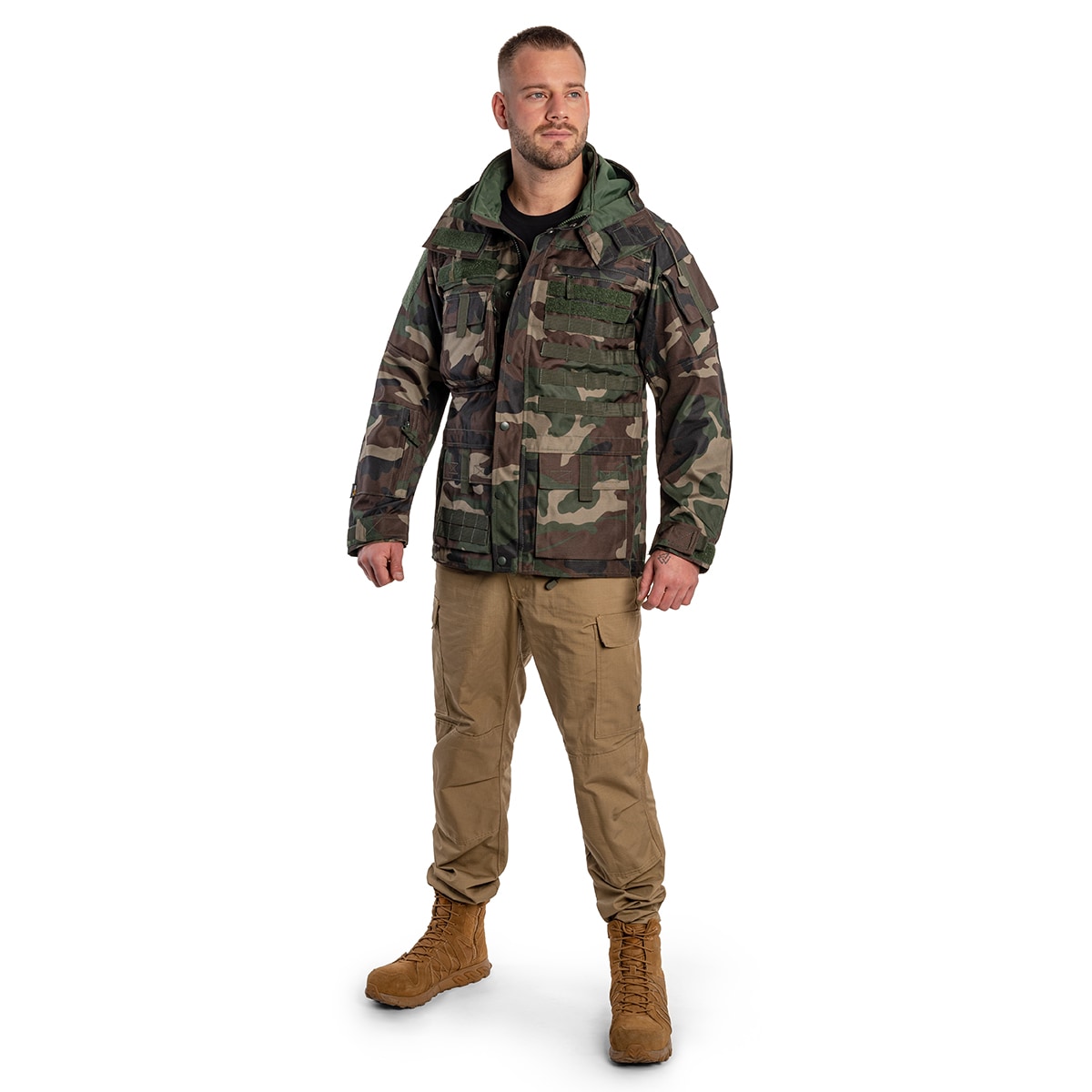 Brandit Performance Outdoor Jacket kabát - Woodland