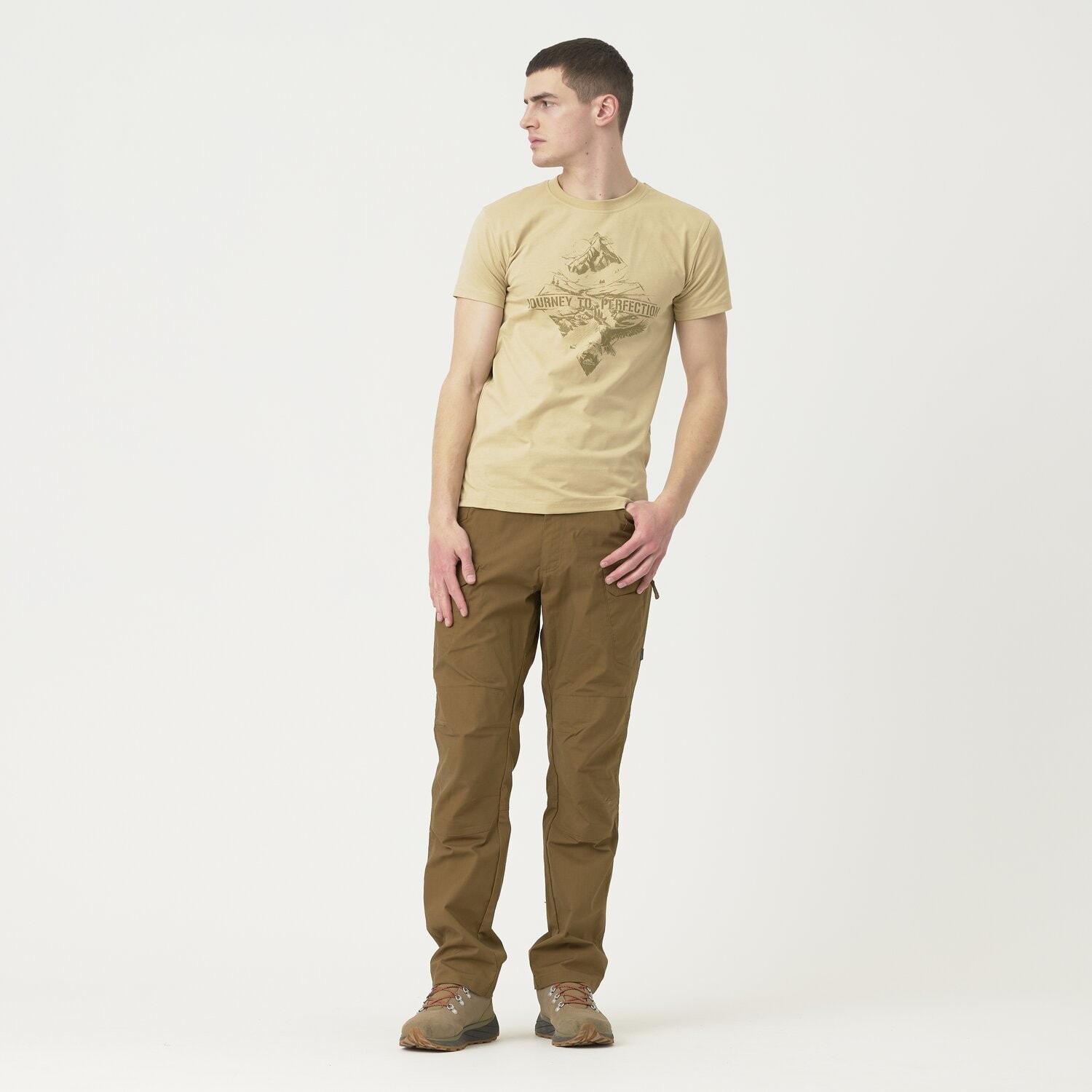 Helikon Mountain Stream T-shirt póló - Khaki