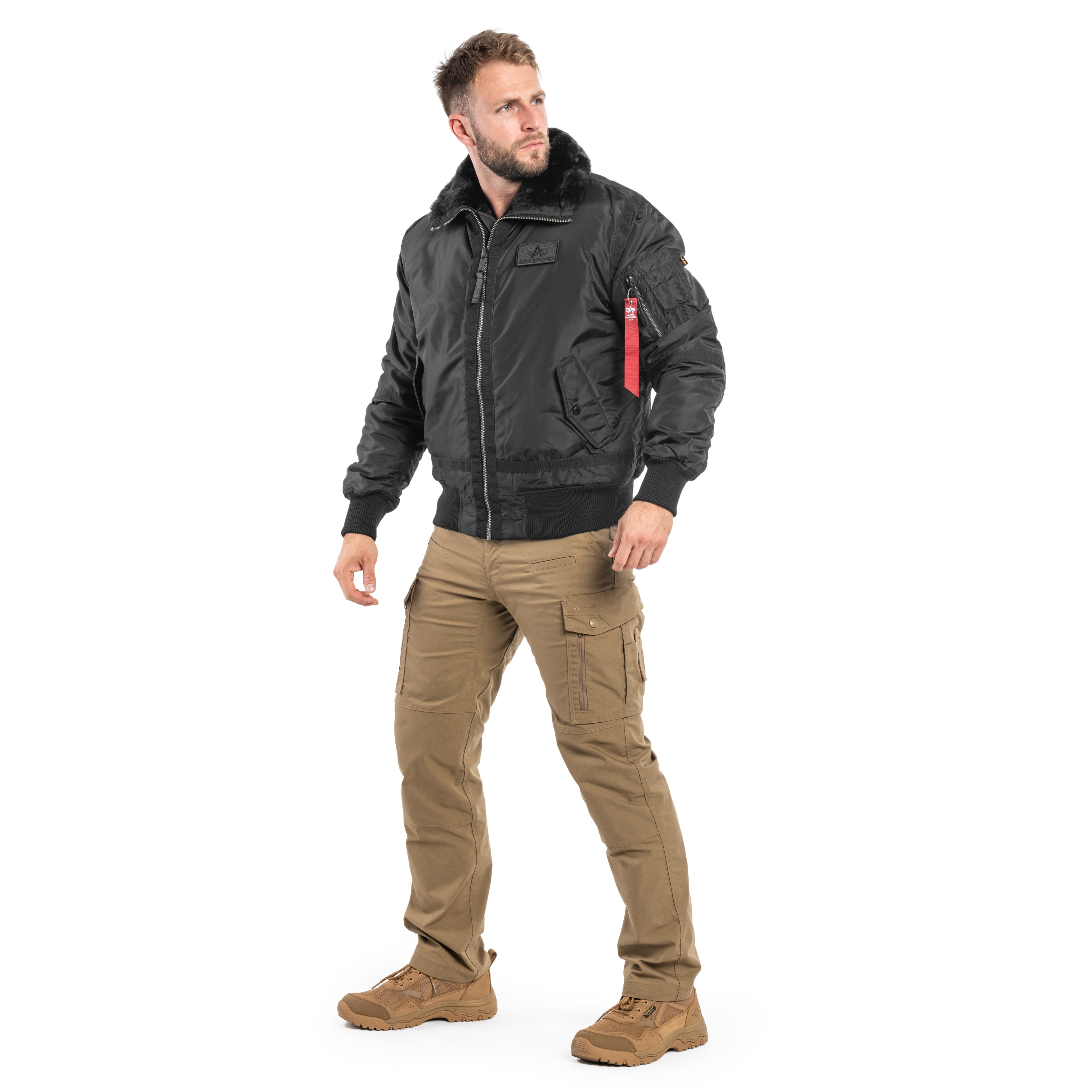 Alpha Industries B15-3 TT kabát - Black