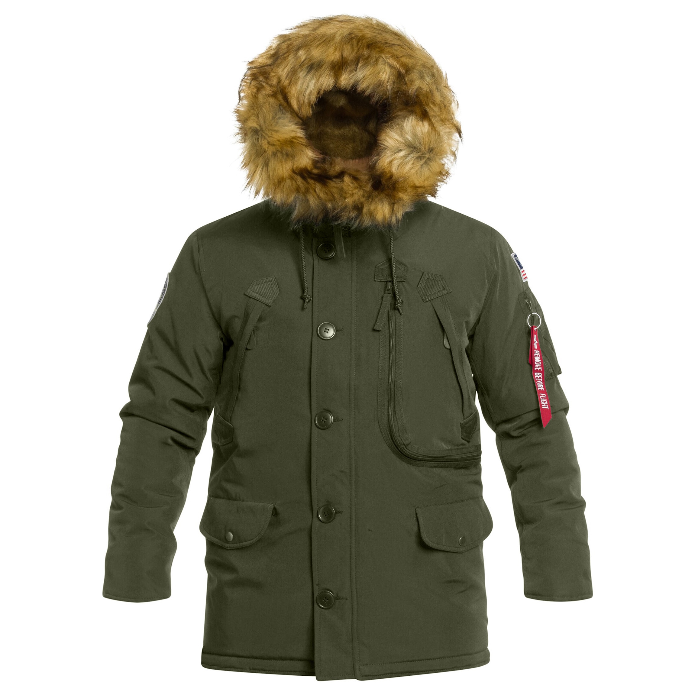 Alpha Industries Polar Jacket kabát - Dark Green