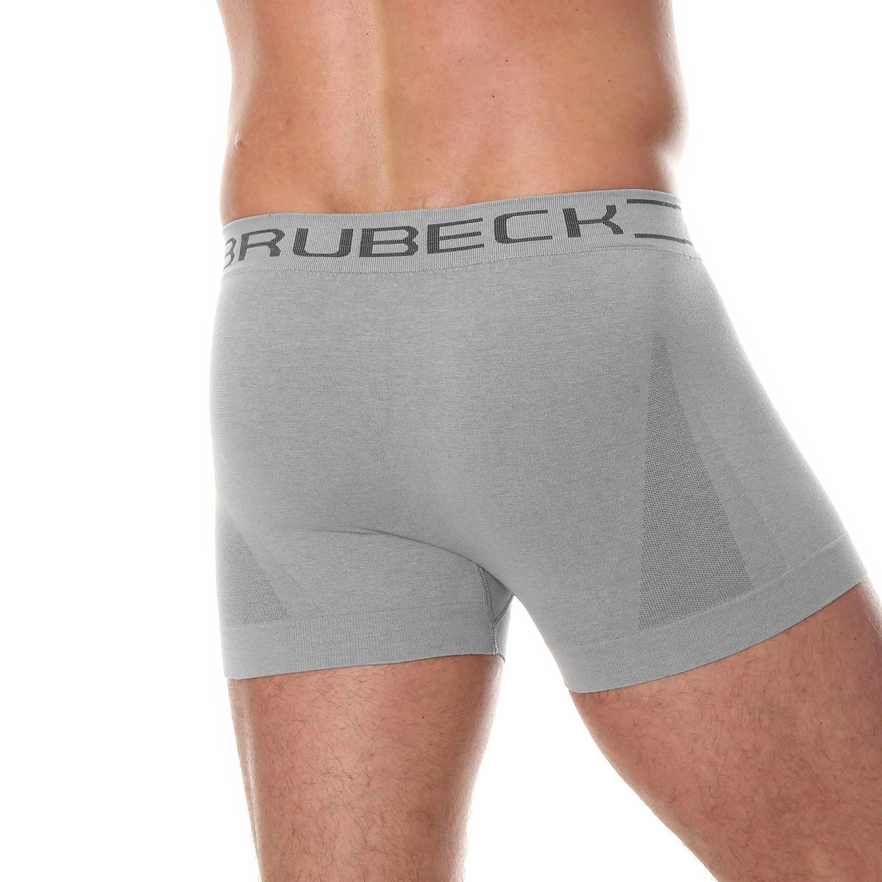 Brubeck Classic Comfort Cotton termoaktív boxeralsó - Szürke