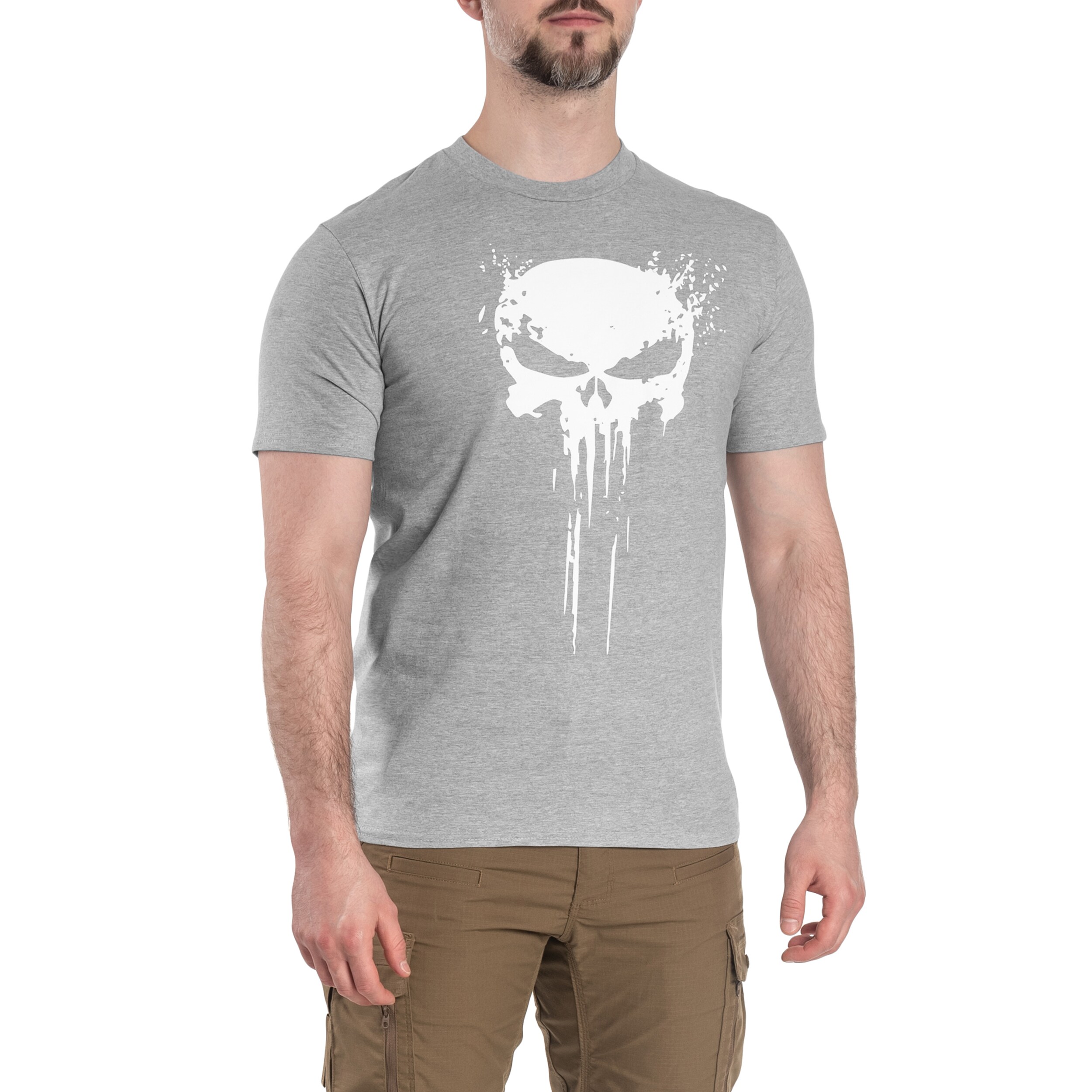 TigerWood Punisher T-shirt póló - Szürke
