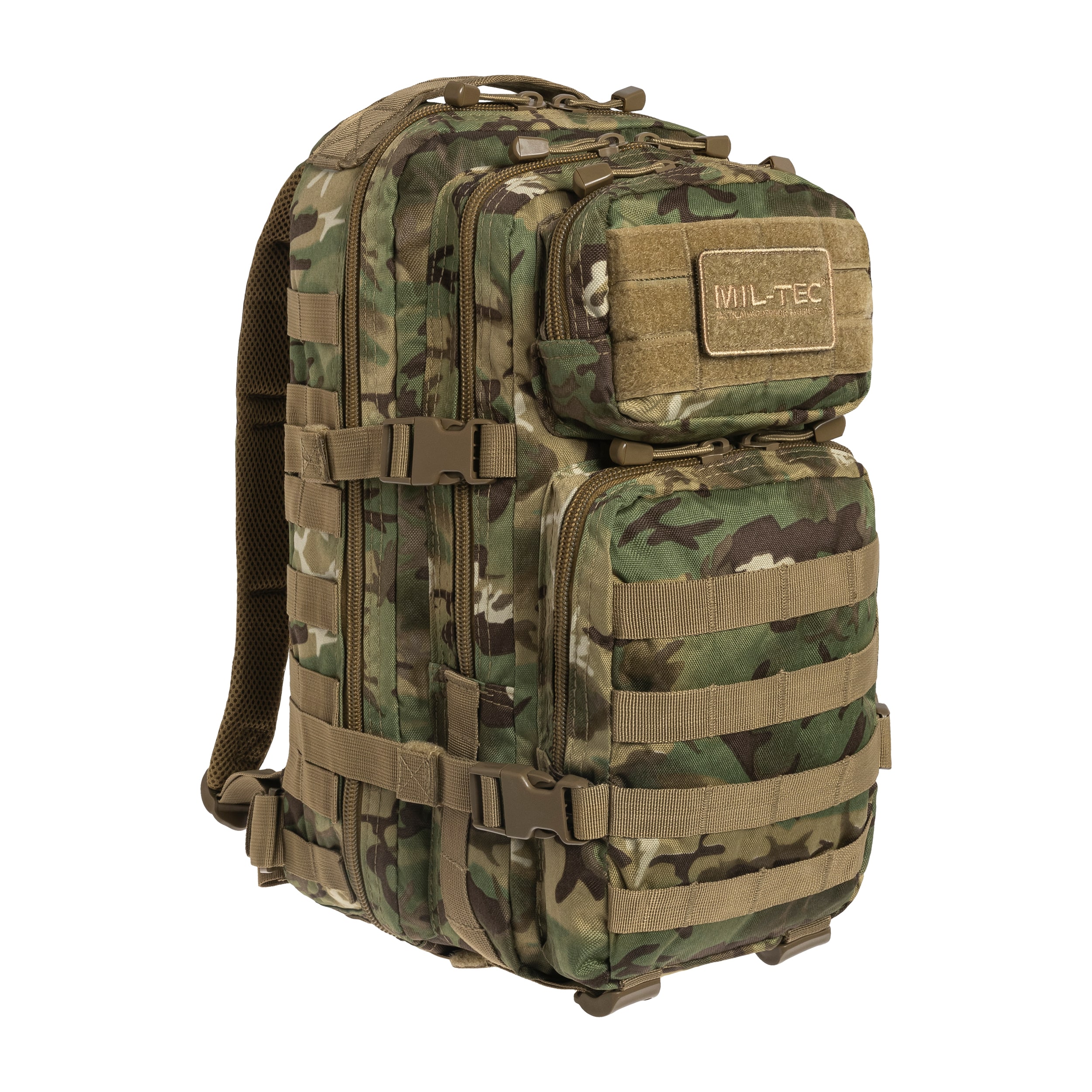 Mil-Tec Assault Pack Small hátizsák 20 l - Arid MC Camo