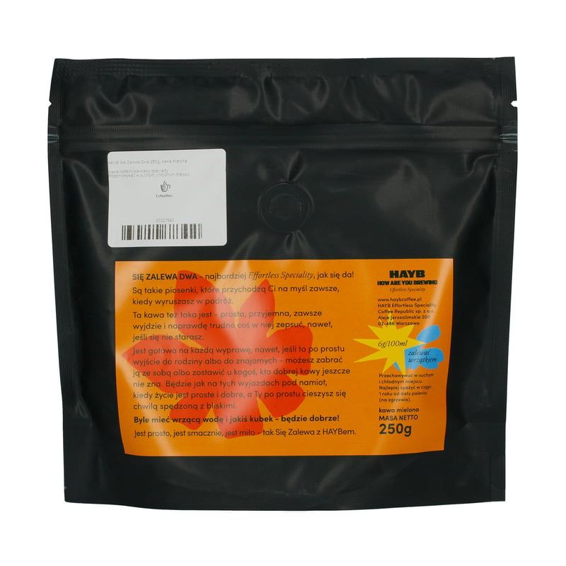 HAYB Sie Zalewa Dwa Filter őrölt kávé 250 g
