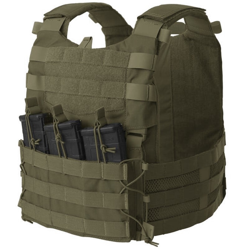 Helikon Guardian Military Set moduláris taktikai mellény - Olive - M méretű páncéllapokhoz