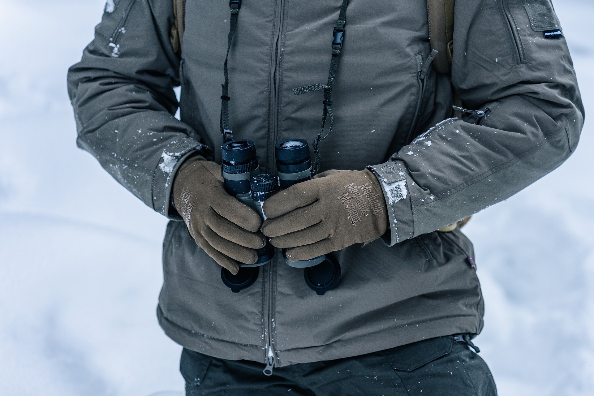 Mechanix Wear ColdWork Base Layer taktikai kesztyű - Coyote