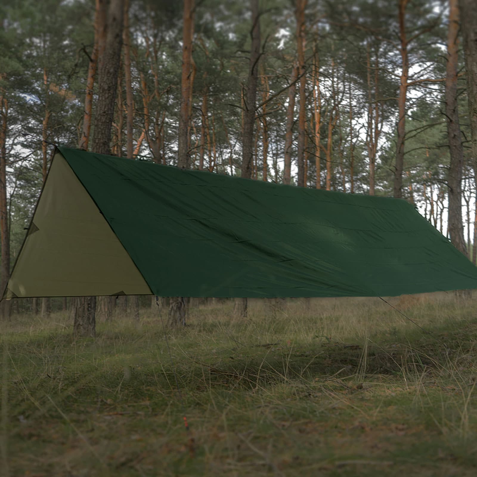 TigerWood Termo Tarp túraponyva 3 x 3 - Green