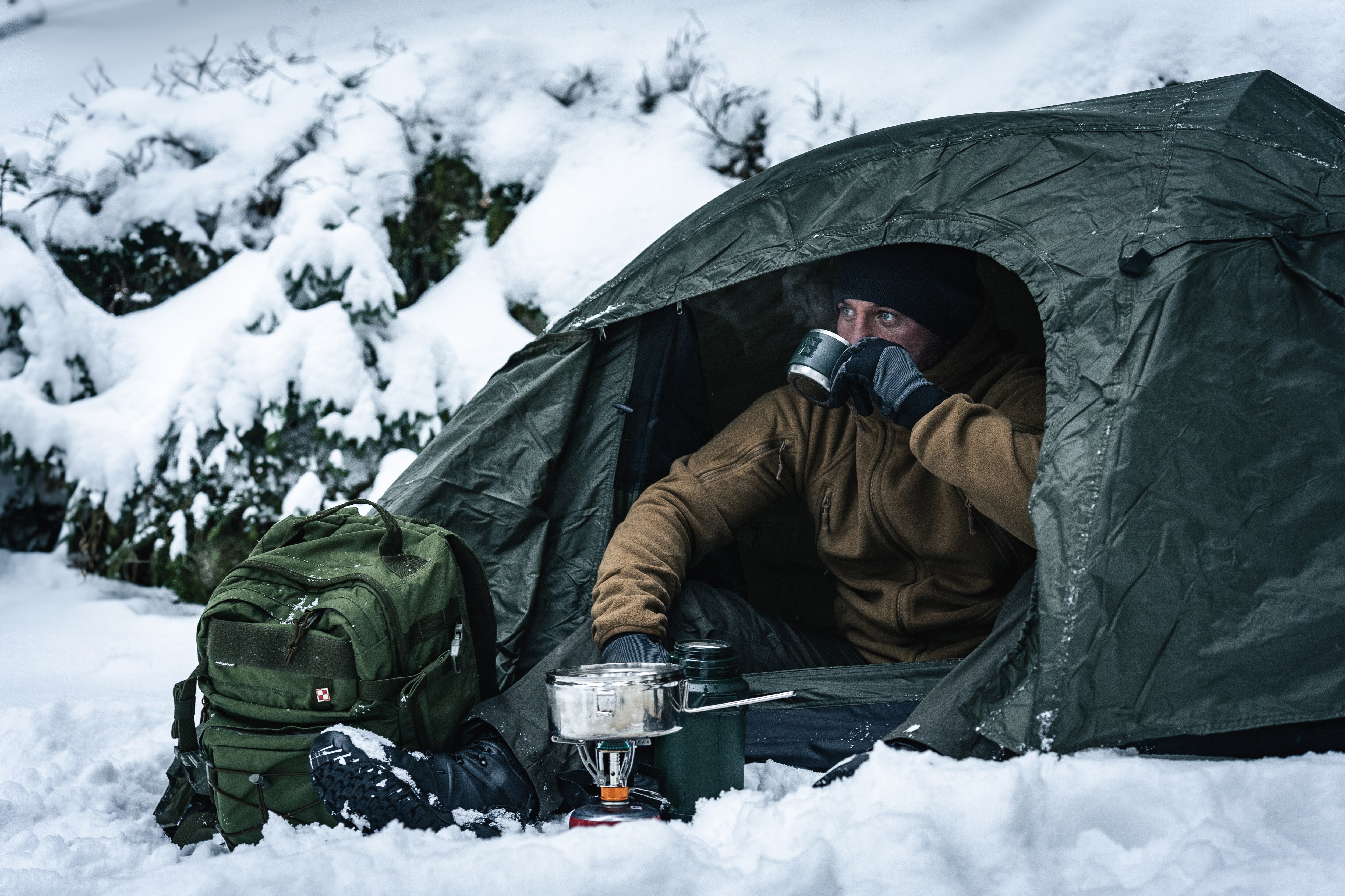 Badger Outdoor 3Steelcook háromrészes csajka