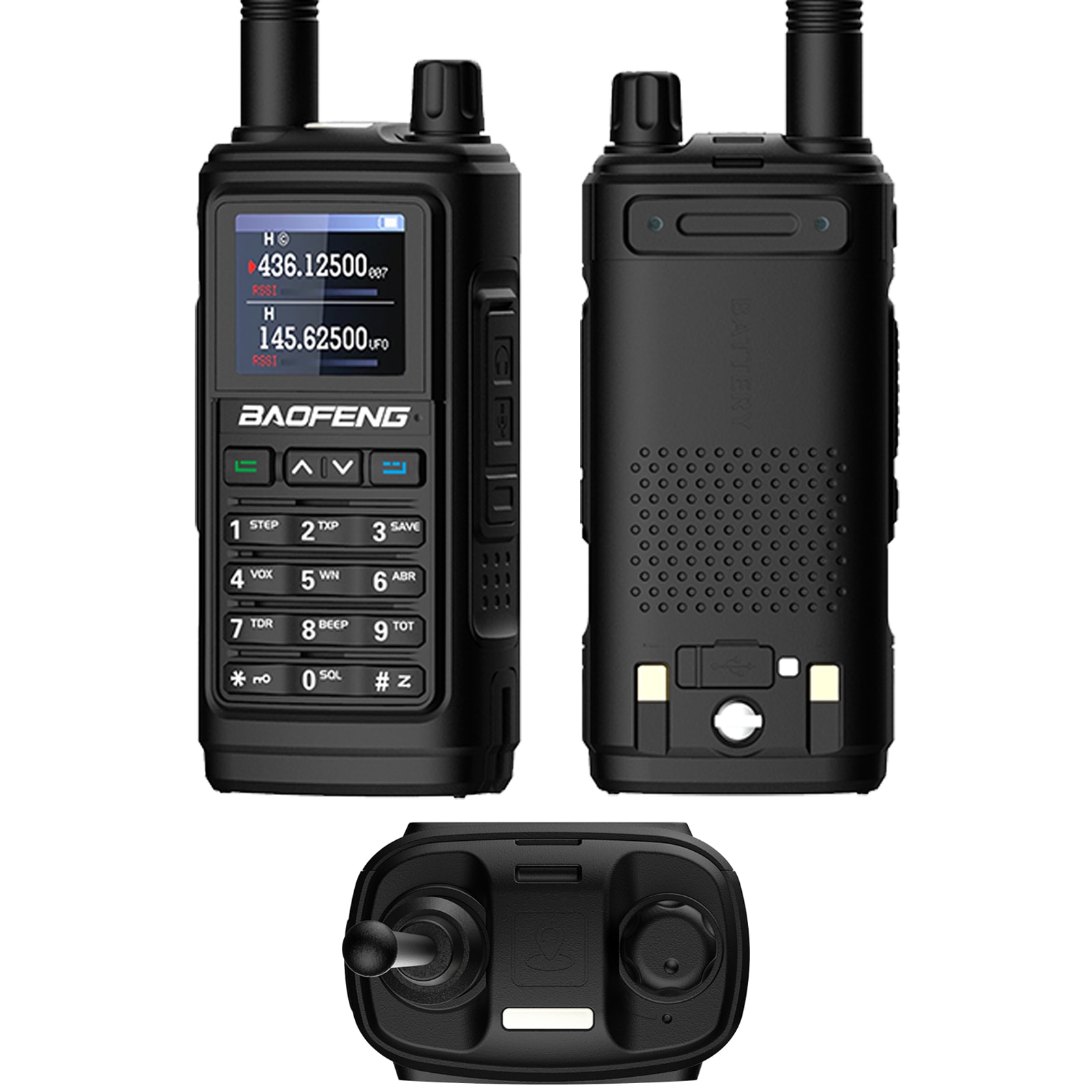 Baofeng UV-17E 5W rádiótelefon - Black