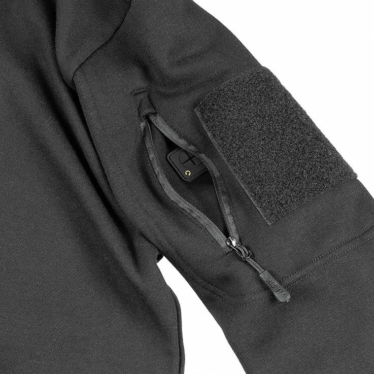MFH Tactical Sweatjacket pulóver - Black