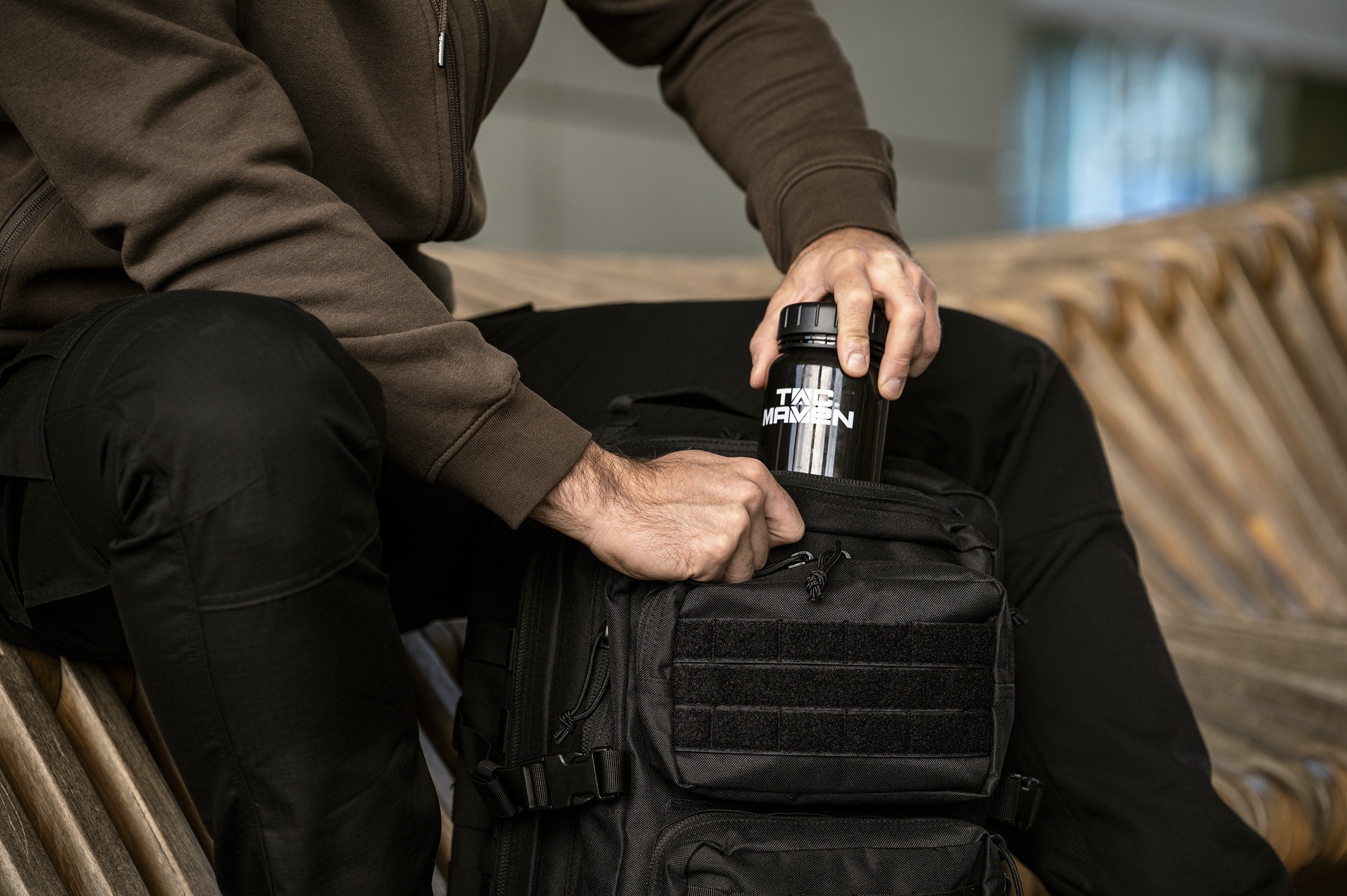 Pentagon Tac Maven Assault Large hátizsák 51 l - Black