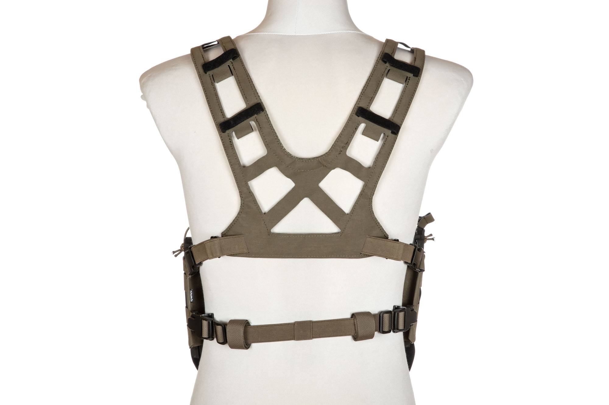 Primal Gear Laser Chest Rig Thyla taktikai mellény - Olívazöld