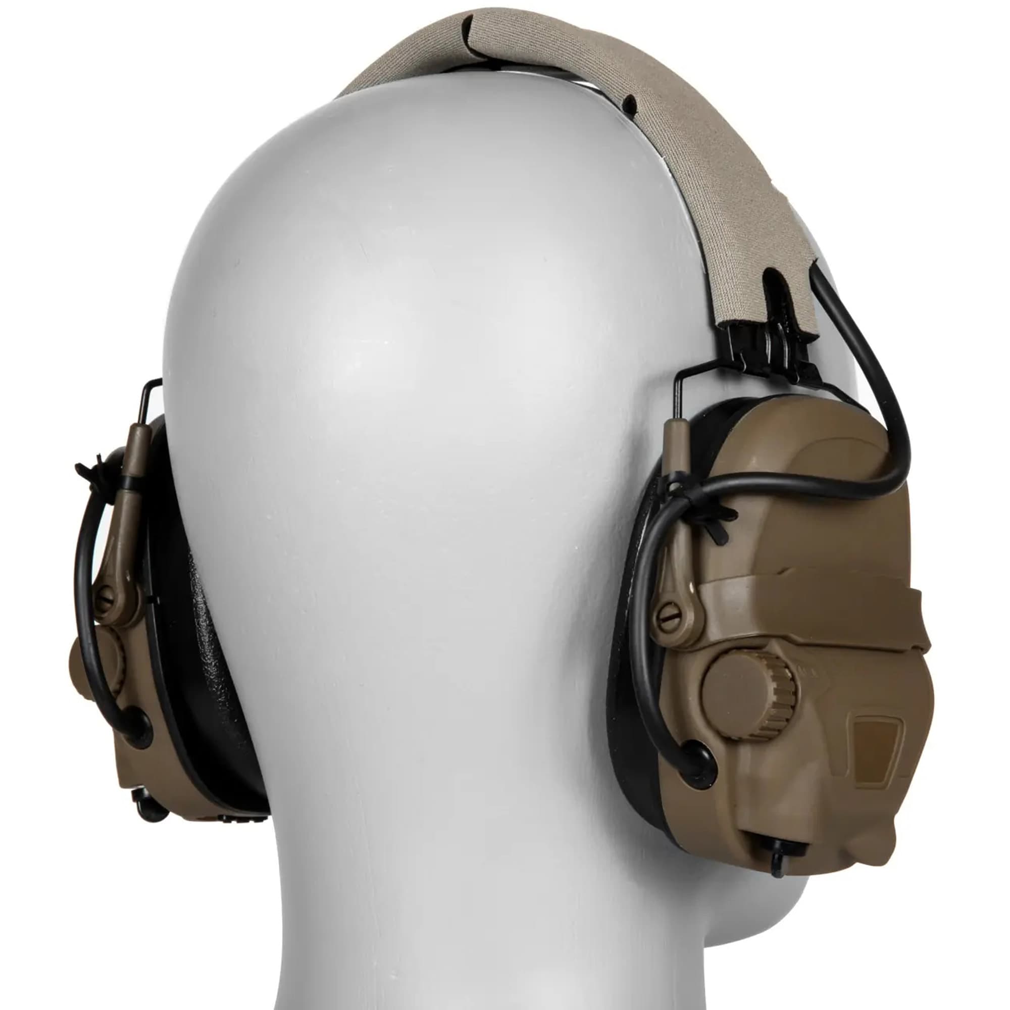 Specna Arms HD-17 Gen 6 aktív hallásvédő - Coyote Brown