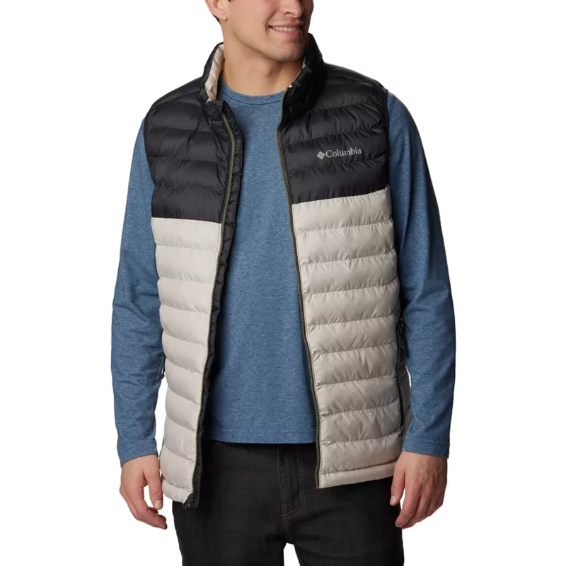 Columbia Powder Lite Vest ujjatlan kabát - Dark Stone/Shark