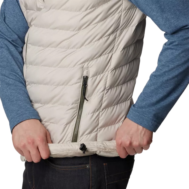 Columbia Powder Lite Vest ujjatlan kabát - Dark Stone/Shark