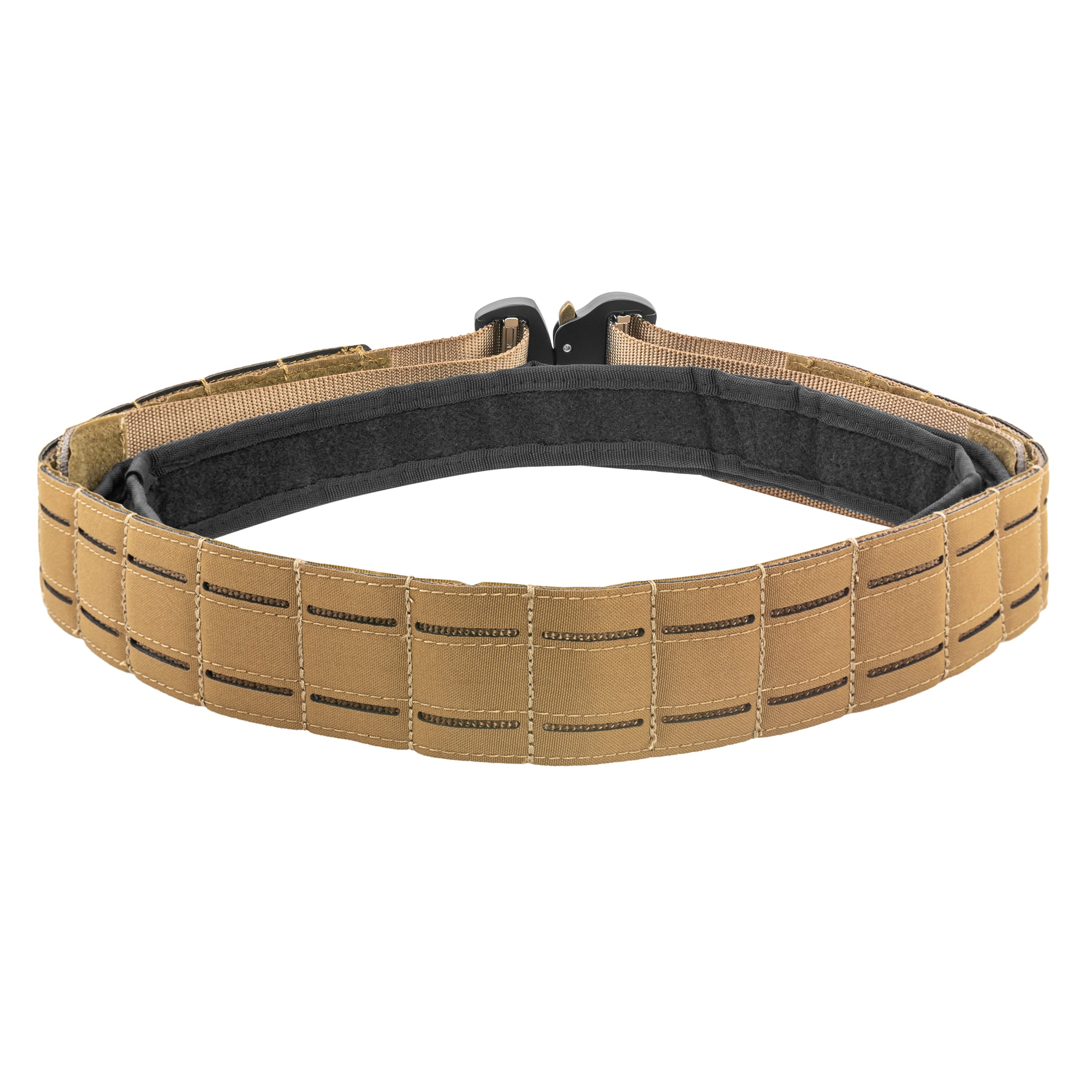 JB Tacticals MOLLE Laser Cut taktikai öv belső övvel - Coyote