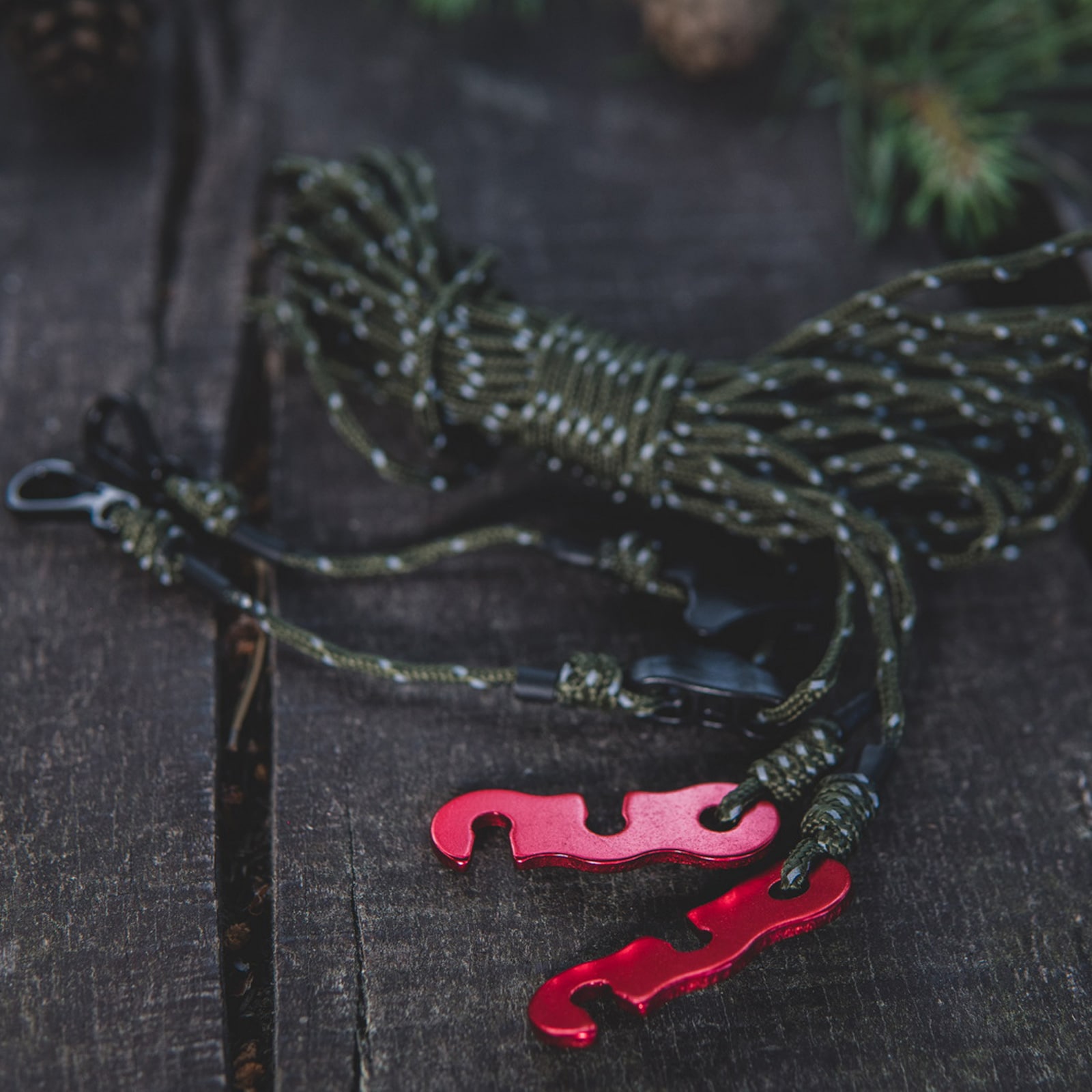 Tigerwood Reflective Green Silk ponyva felfüggesztés 7 m