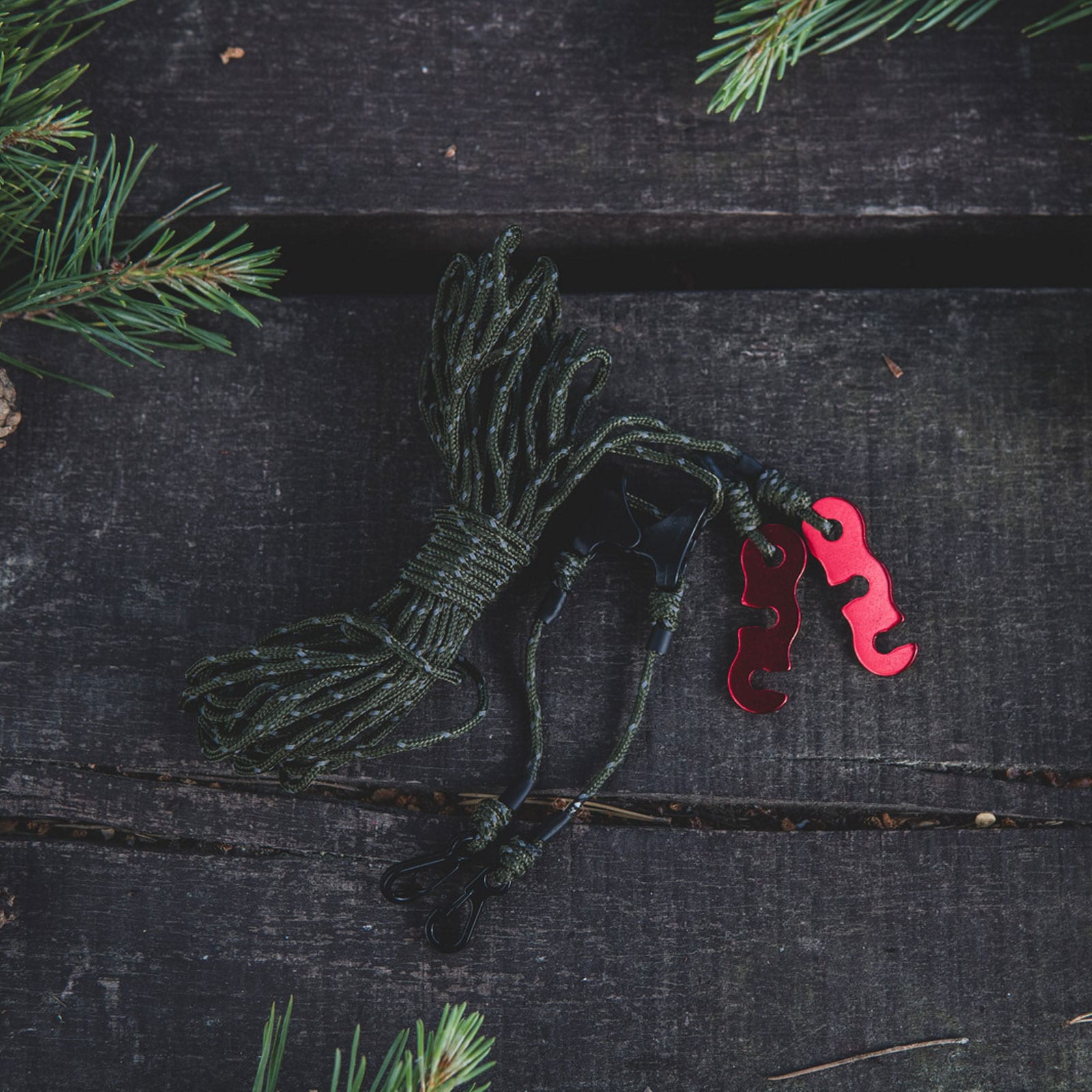 Tigerwood Reflective Green Silk ponyva felfüggesztés 7 m