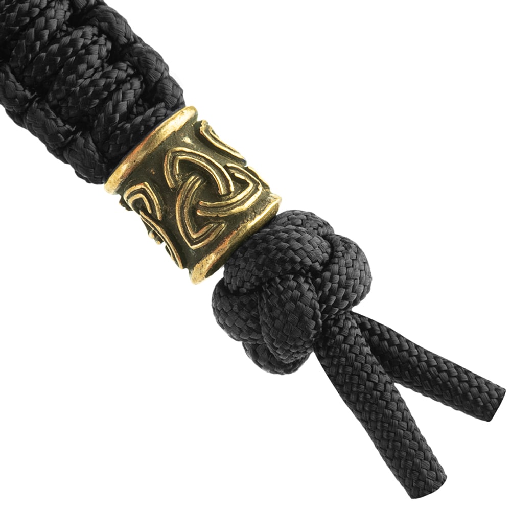 M-Tac Temblak Scandinavian Small Triquetra kulcstartó - Black