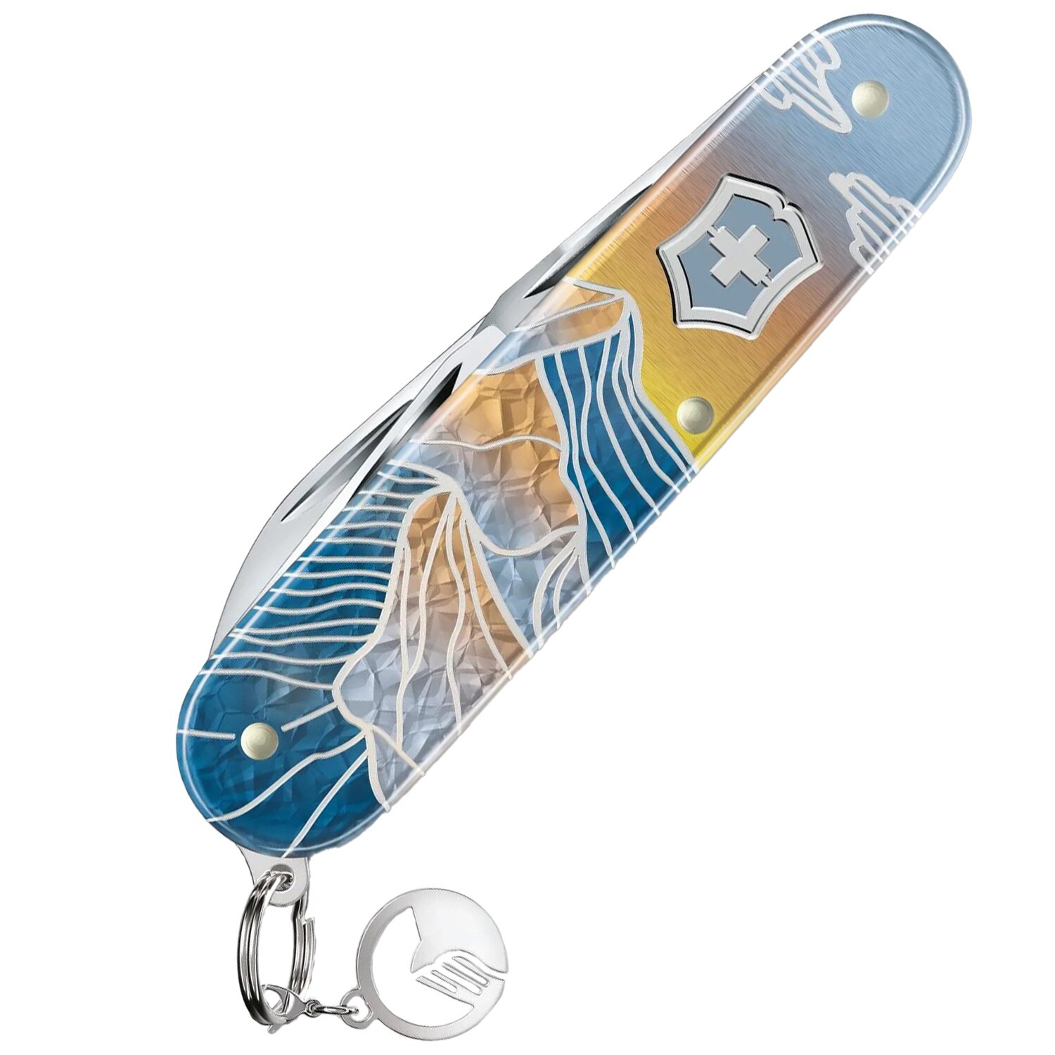 Victorinox Cadet Alox Winter Magic Limited Edition 2023 zsebkés - Blue
