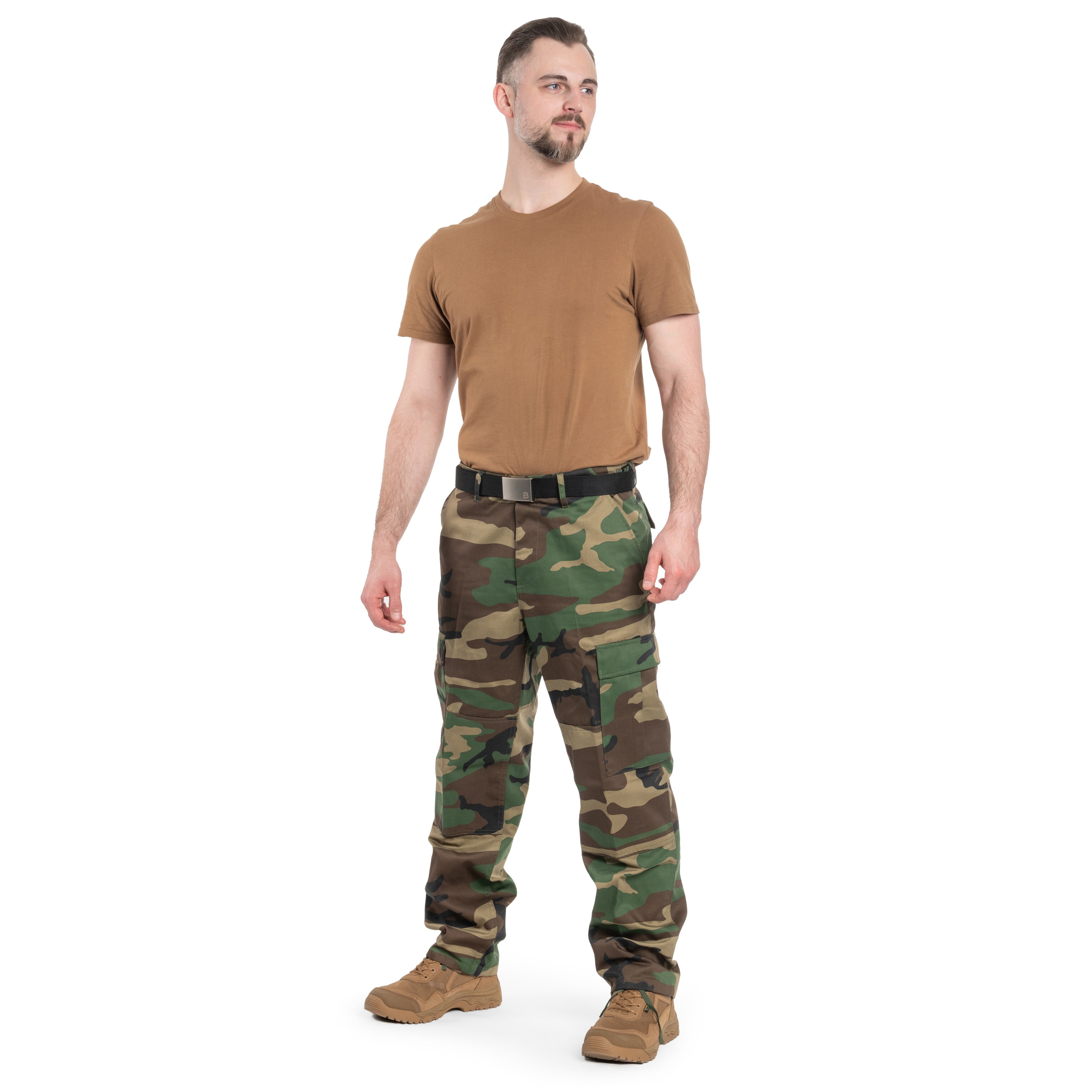 MFH US Combat BDU erősített katonai nadrág - Woodland