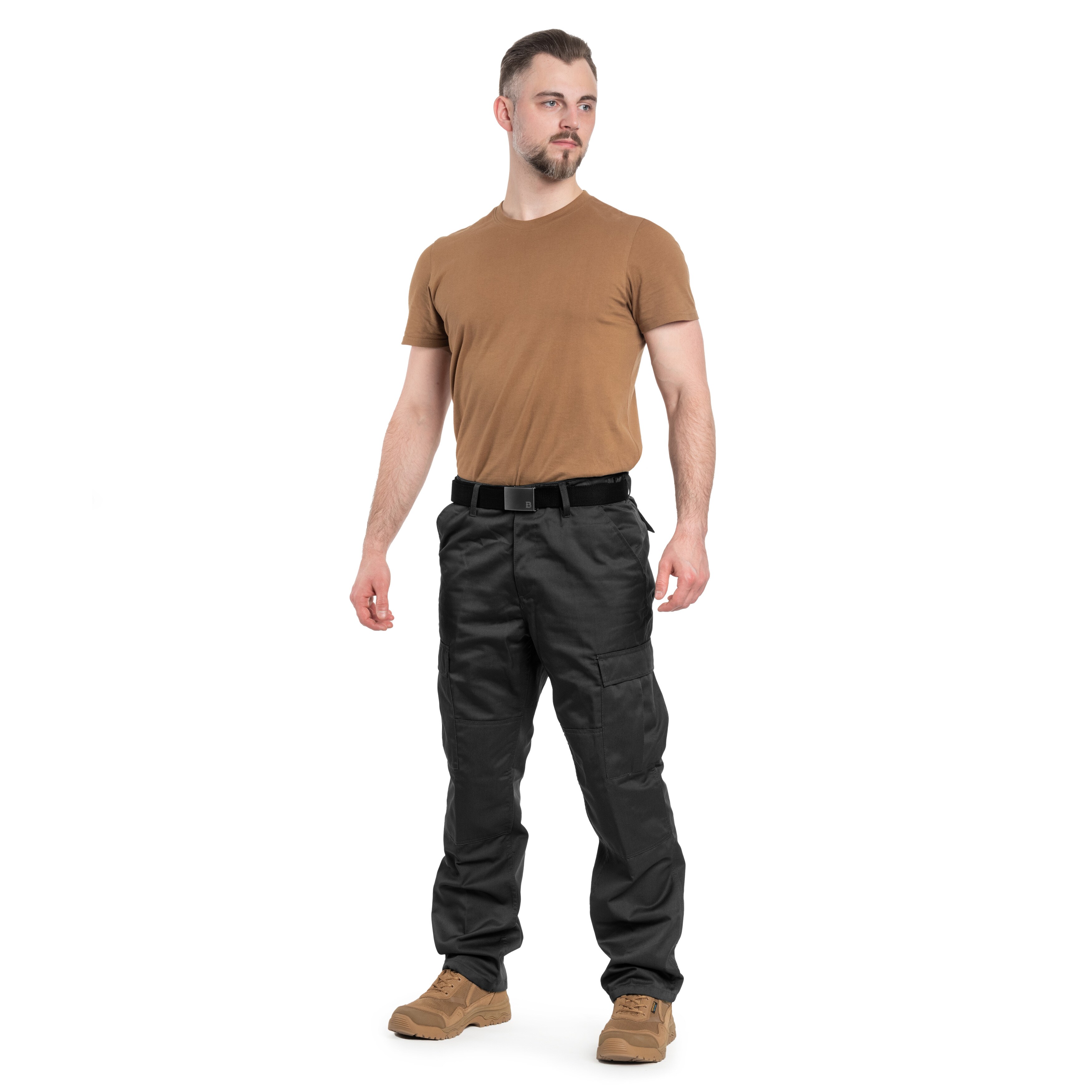 MFH US Combat BDU erősített katonai nadrág - Black