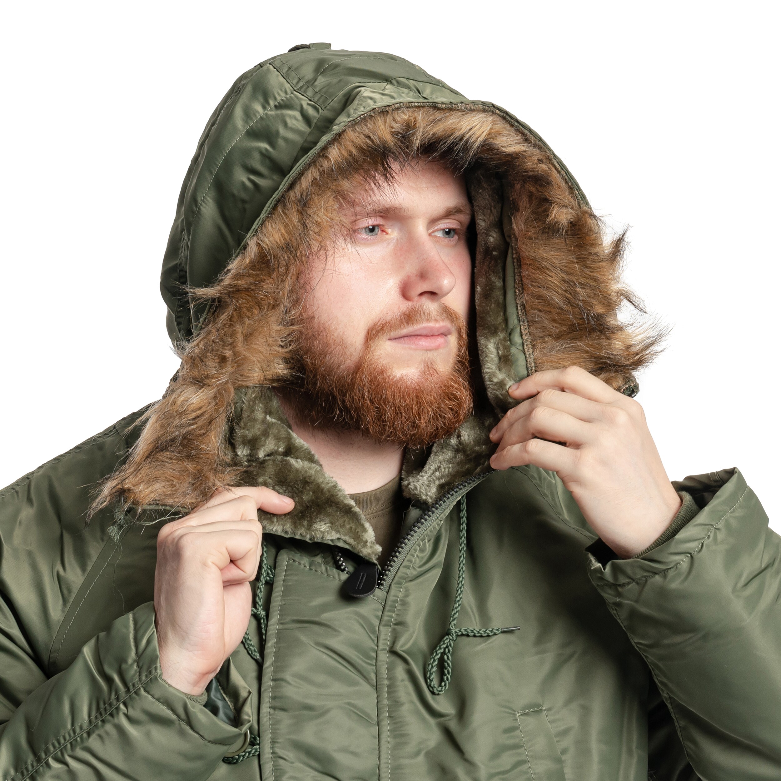 Mil-Tec N3B Parka kabát - Olive