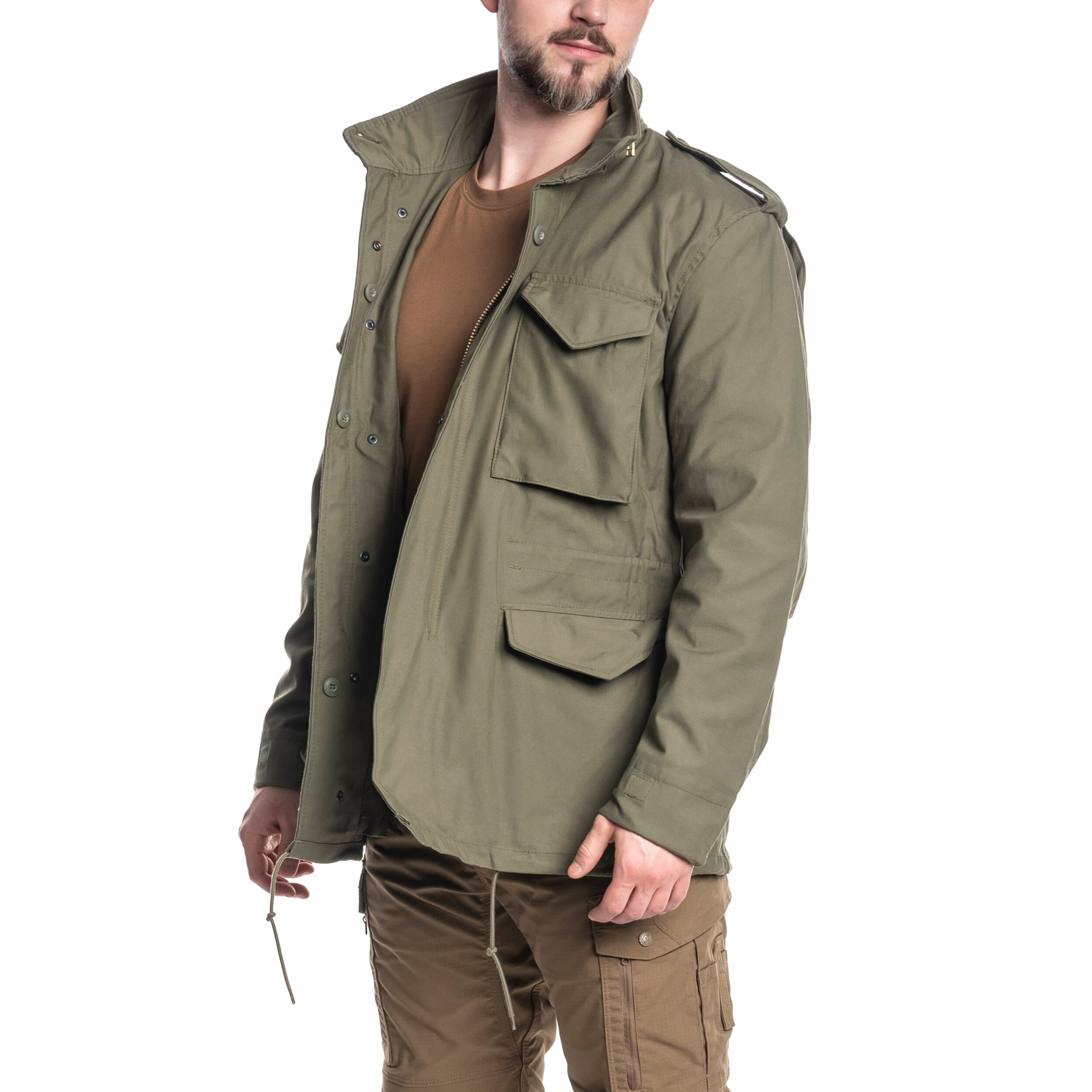 Mil-Tec Tessar US M65 Nyco kabát - Olive