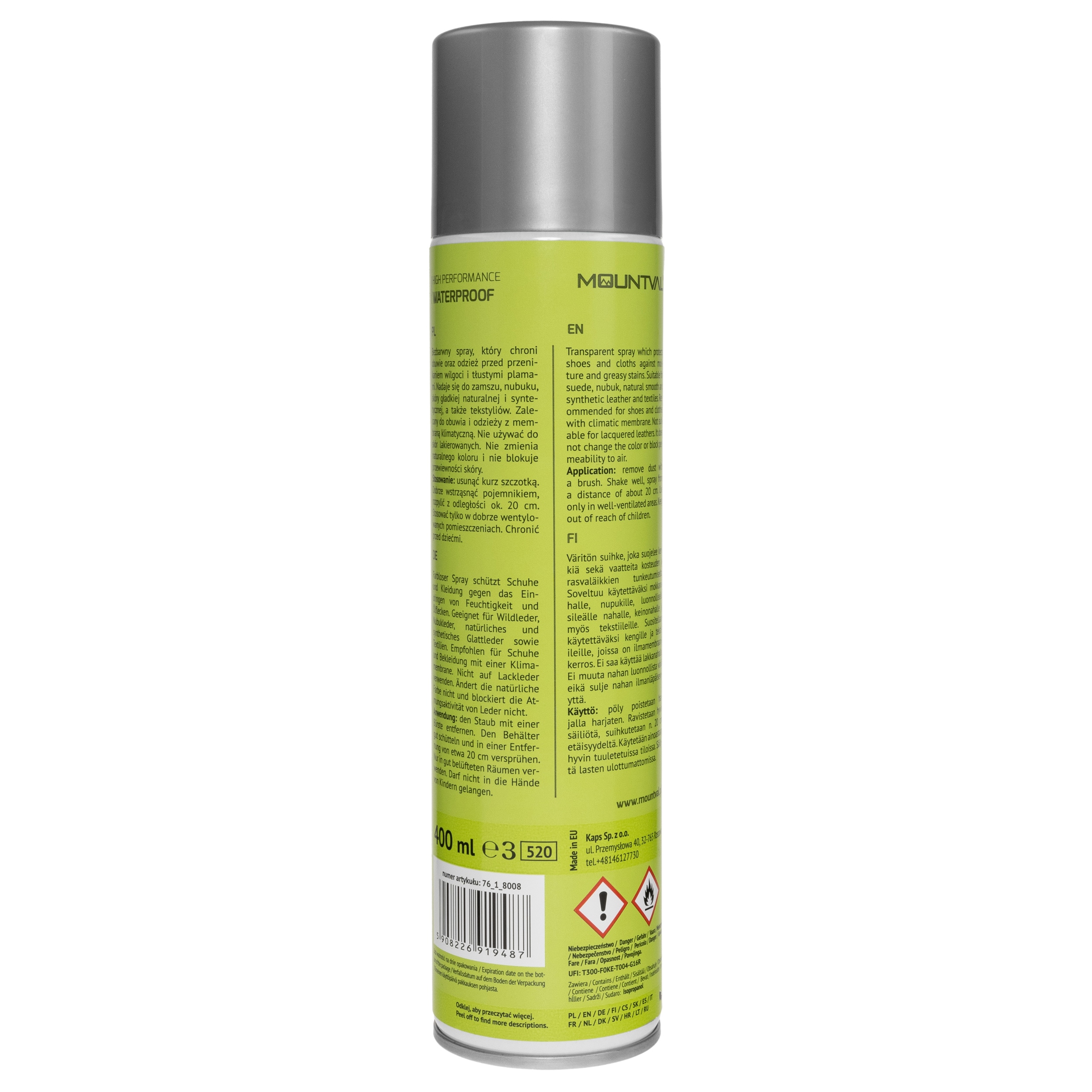 Mountval Waterproof Spray impregnálószer - 400 ml