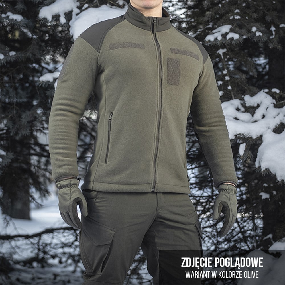 M-Tac Combat Fleece Jacket polár pulóver - Dark Olive