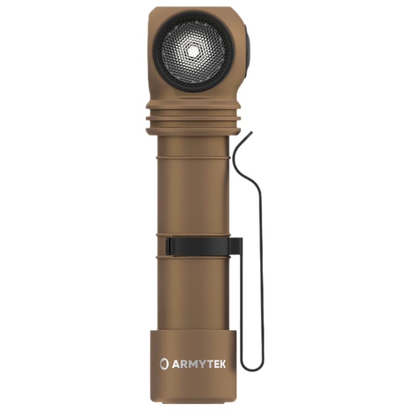 Armytek Wizard C2 PRO Magnet USB White Sand fej- és derékszögű lámpa - 2500 lumen