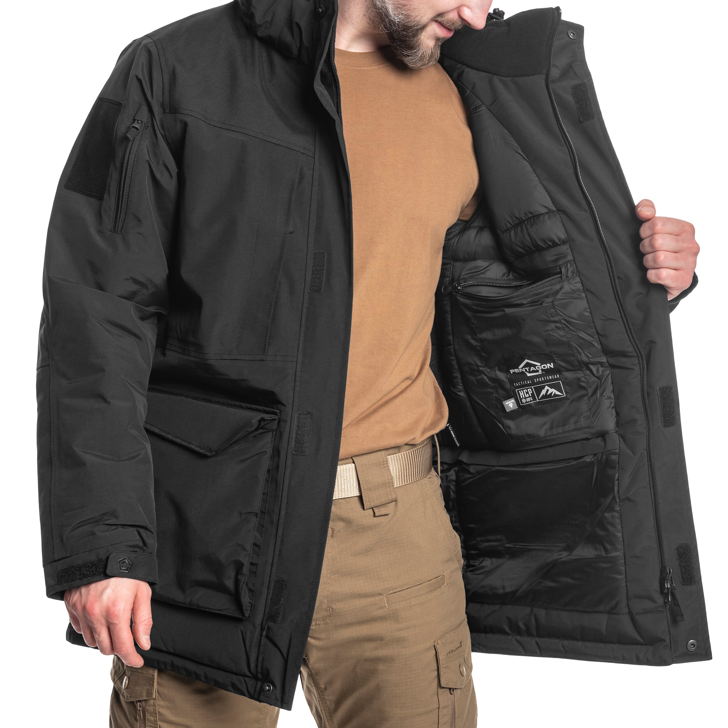 Pentagon HCP Parka 2.0 kabát - Black