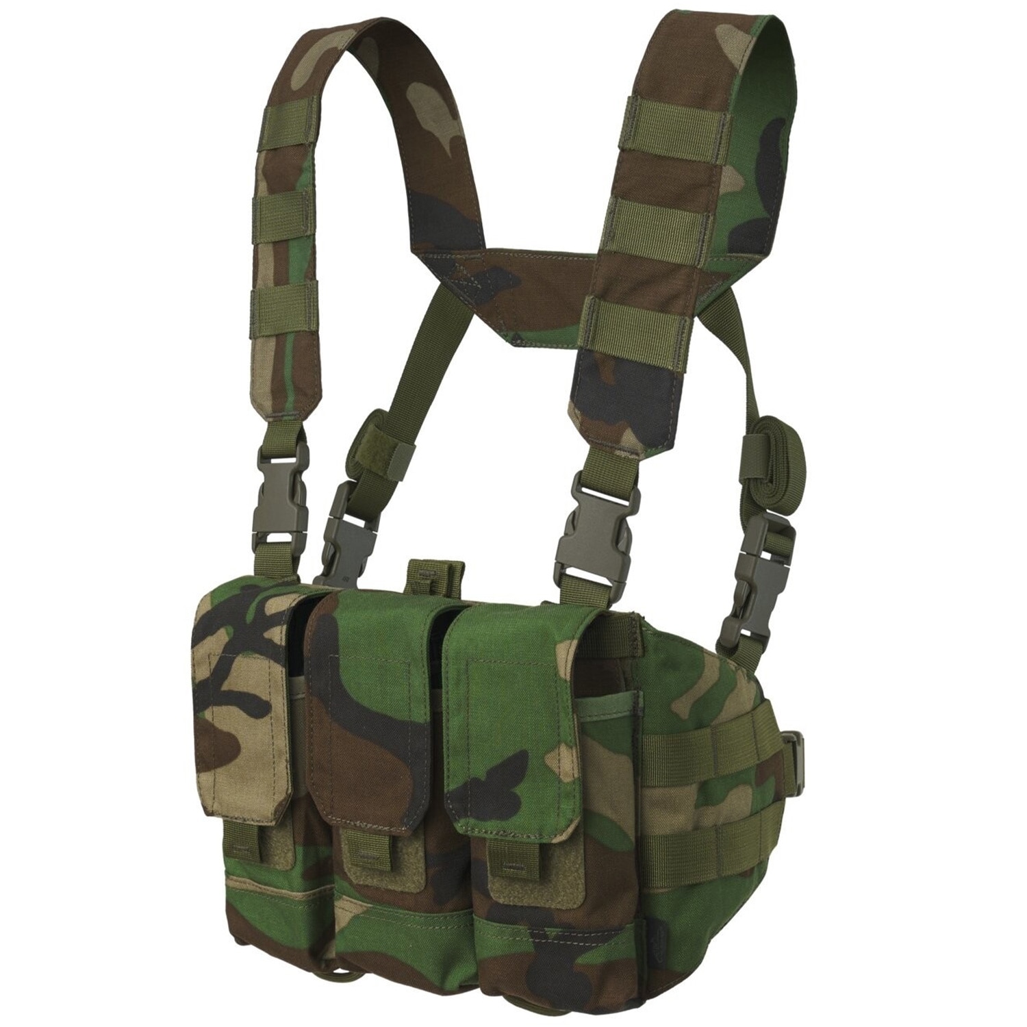 Helikon Chicom Chest Rig taktikai mellény - US Woodland
