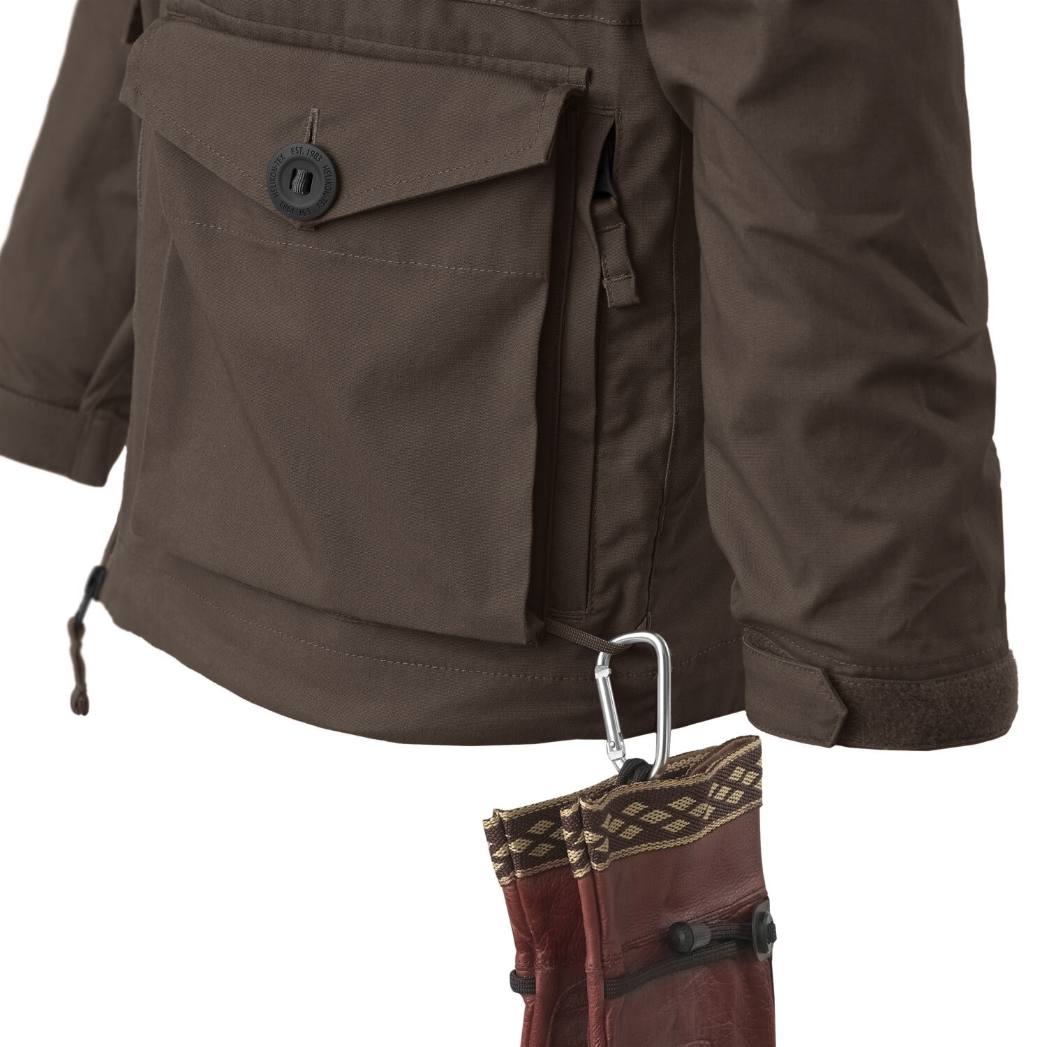 Helikon SAS Smock Duracanvas kabát - Earth Brown