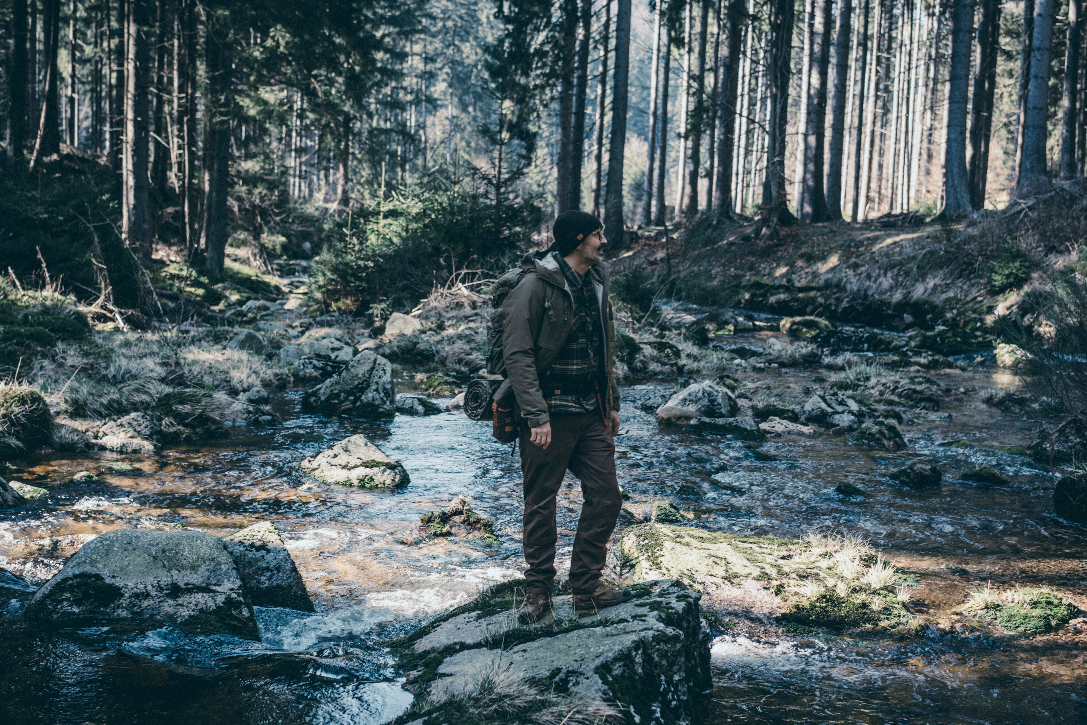 Helikon SAS Smock Duracanvas kabát - Earth Brown