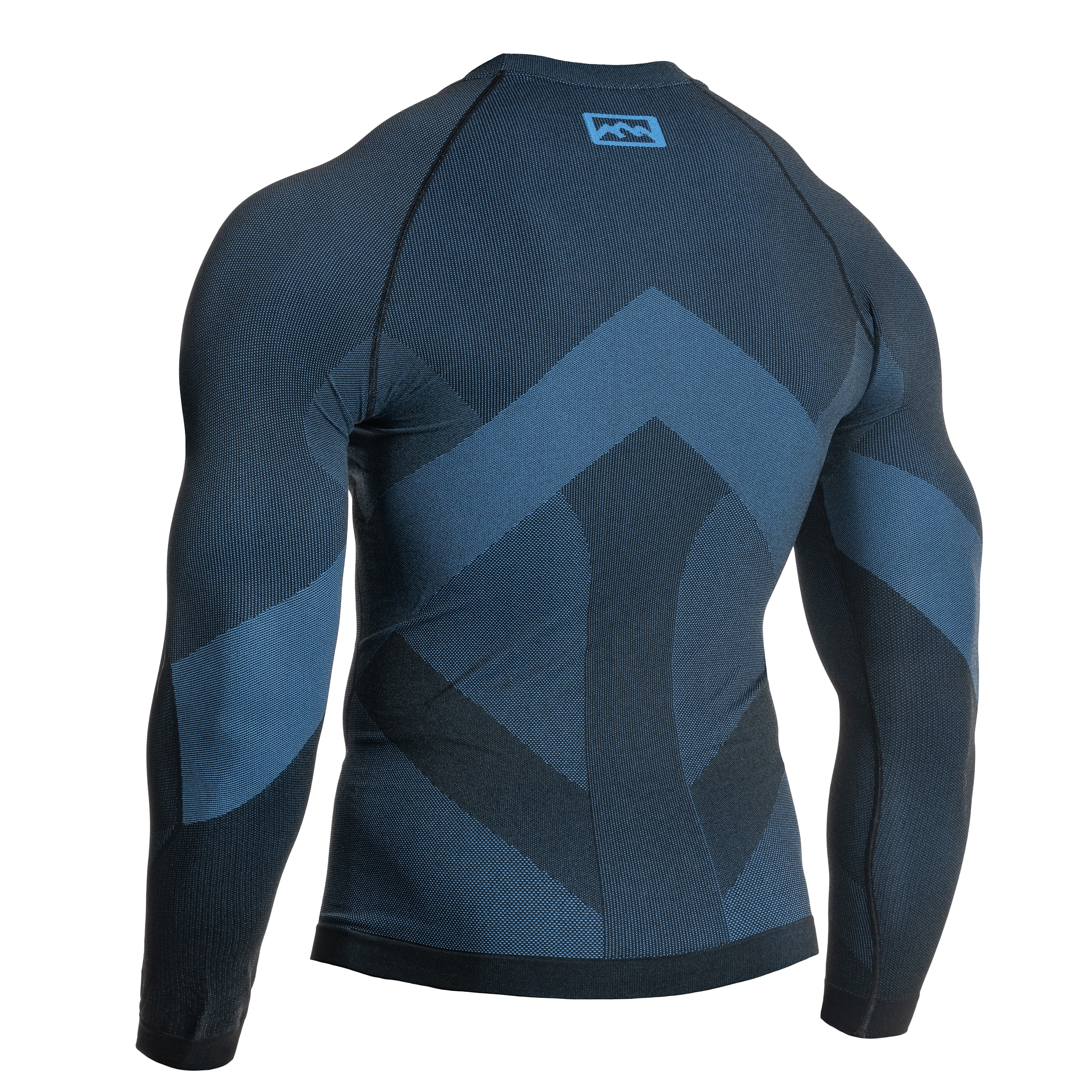 FreeNord Denali Long Sleeve hosszú ujjú thermoaktív póló - Blue