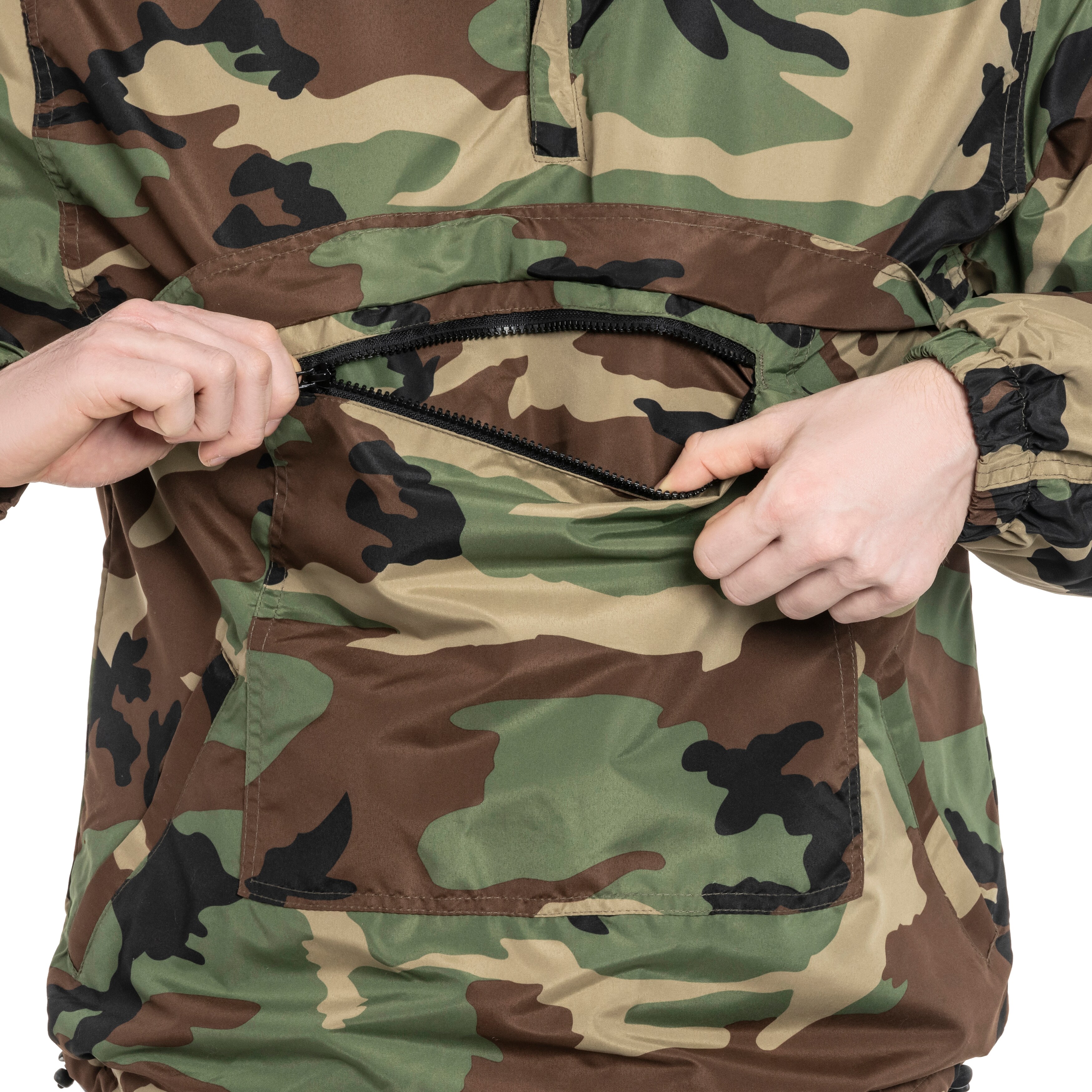 Mil-Tec Winter Combat Anorak kabát - Woodland