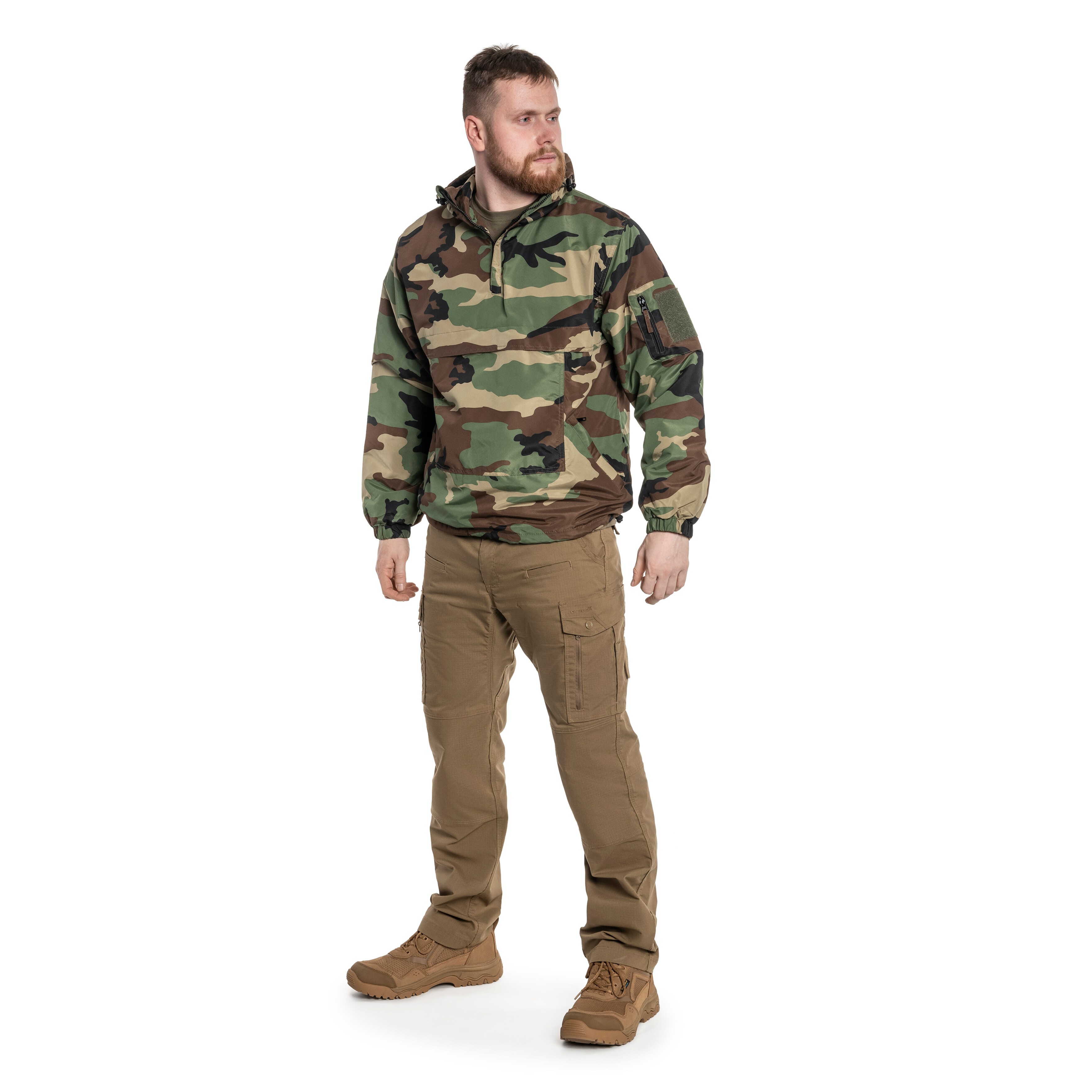 Mil-Tec Winter Combat Anorak kabát - Woodland