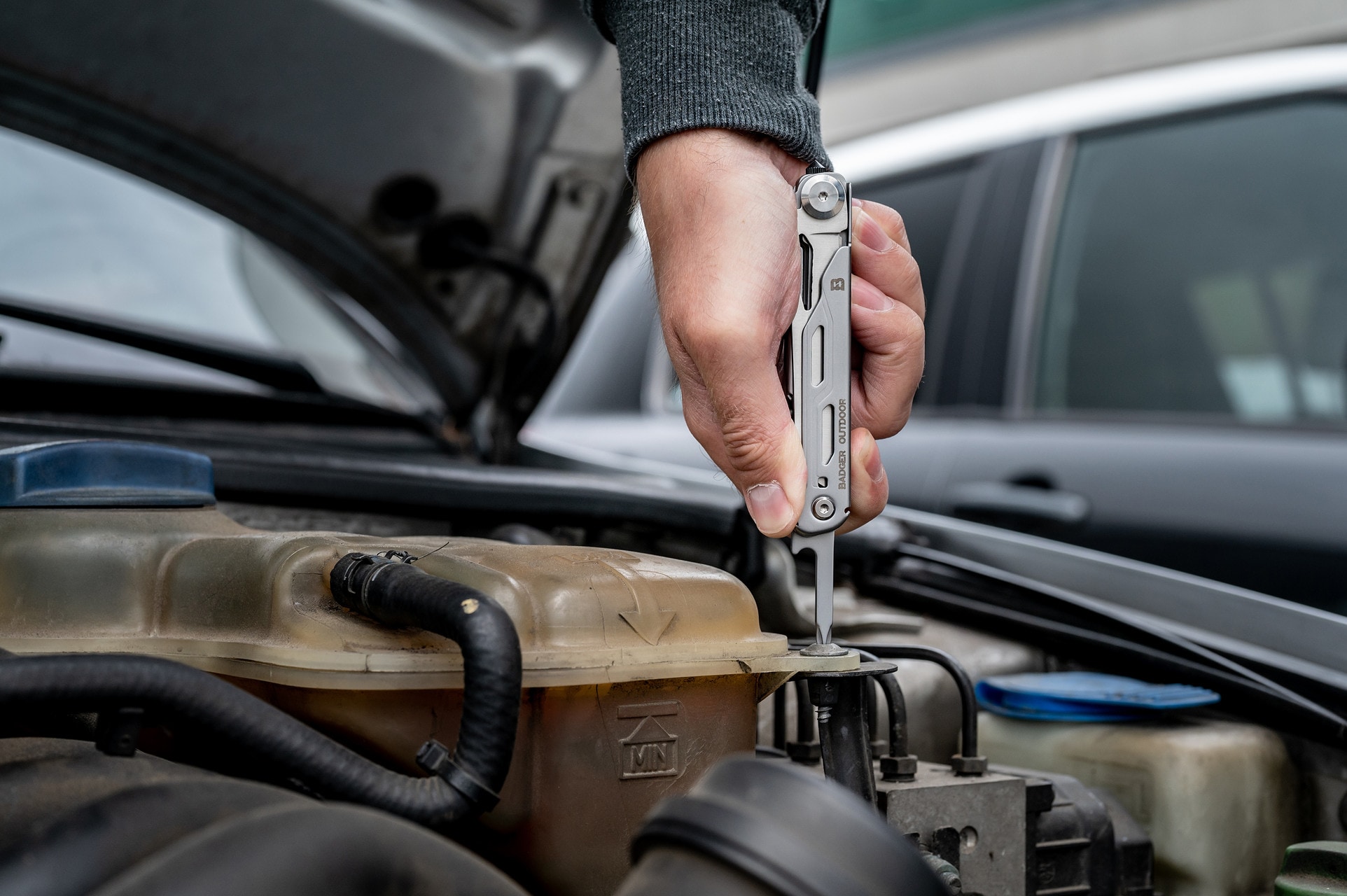 Badger Outdoor Spike multiszerszámos bicska